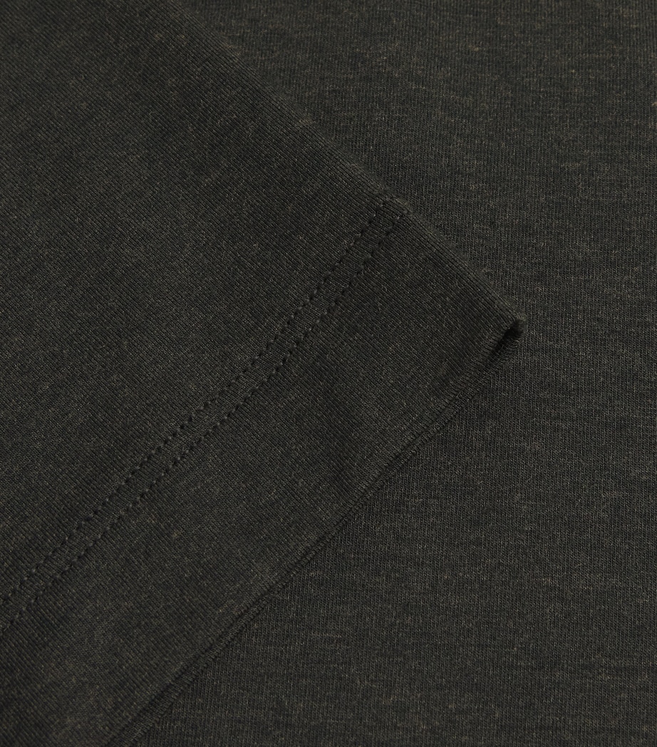 Casuals V-Neck T-Shirt 3044 EARTHY INK Image 5