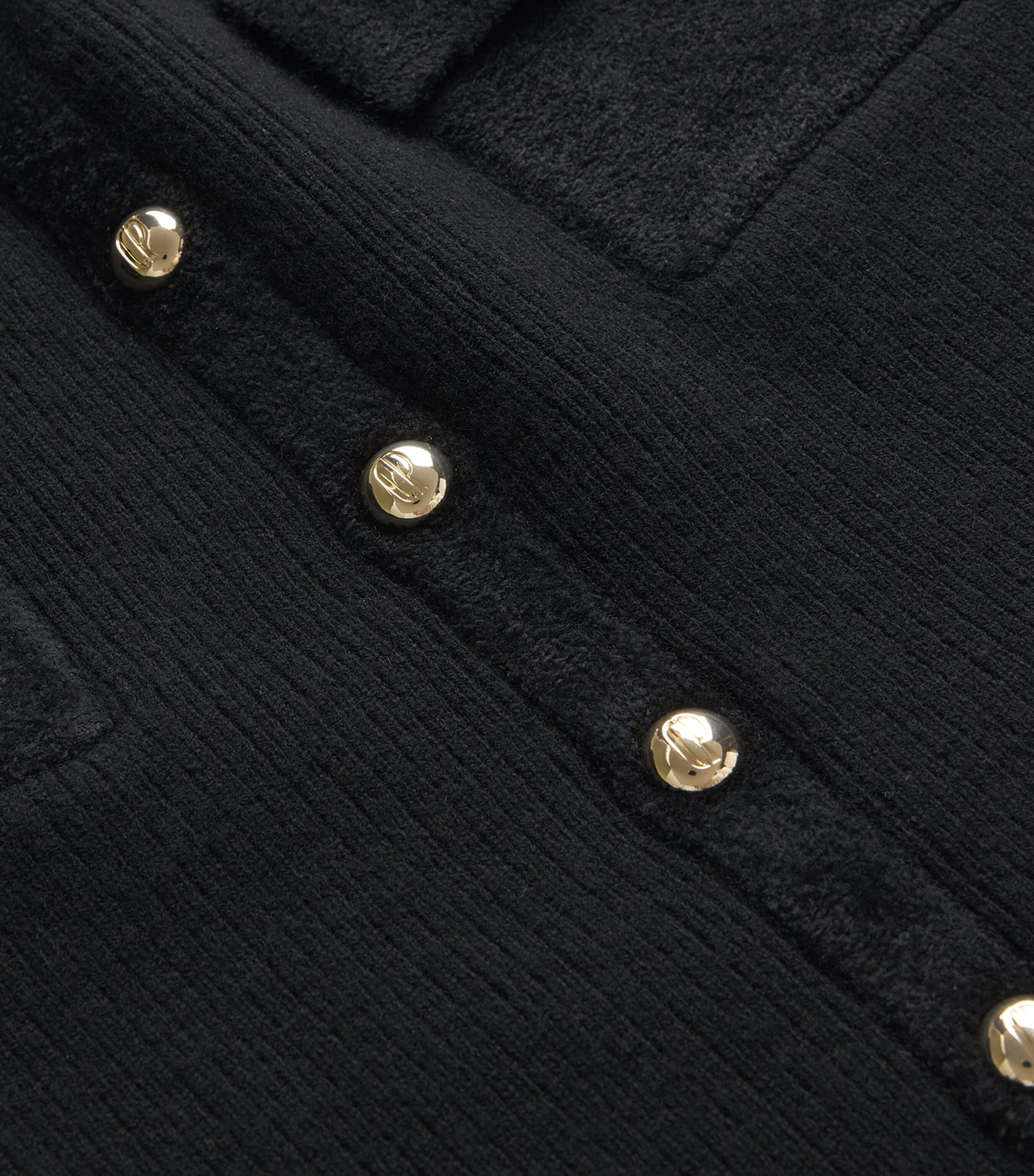 Knitted Mini Skirt BLACK Image 5