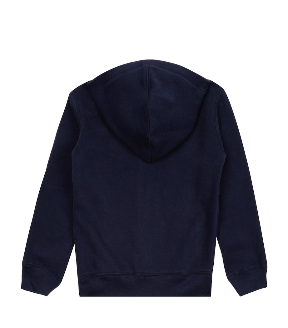 Hooded Sweater (6-9 Years) NAVY Image 2