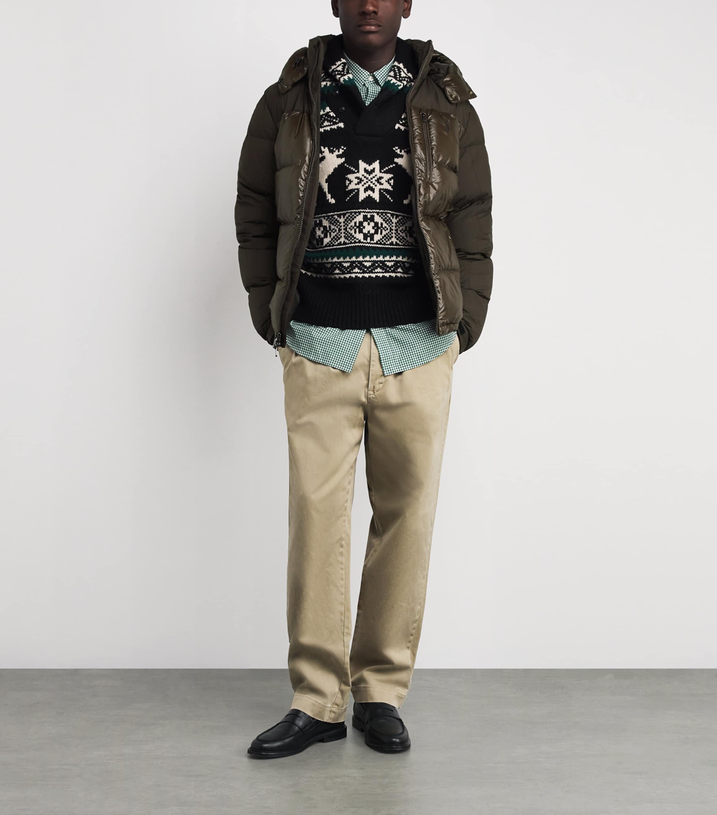 Down Gorham Jacket BROWN Image 2