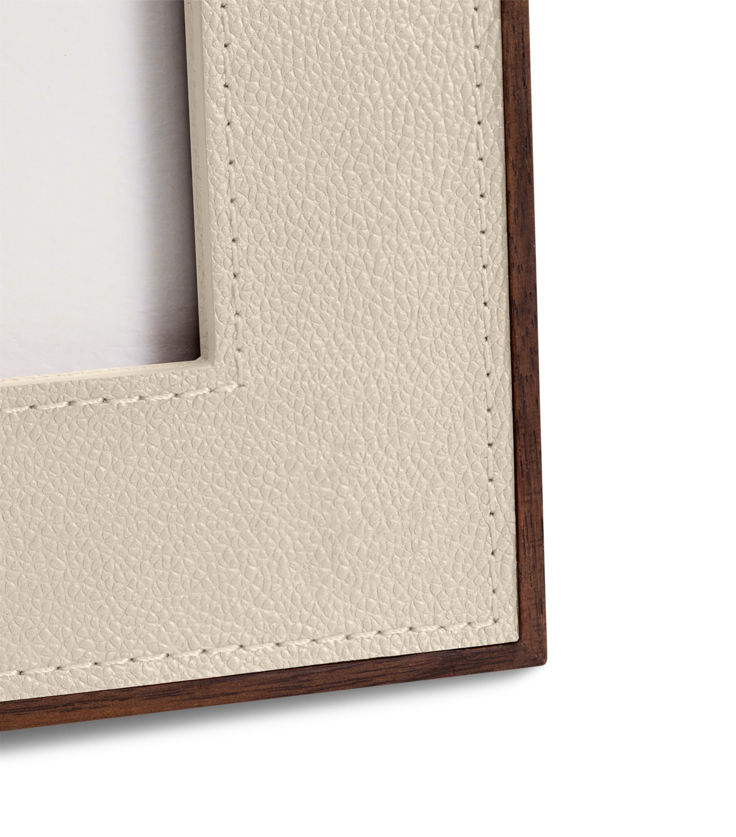 Leather Heritage Frame (5" x 7") STONE Image 5