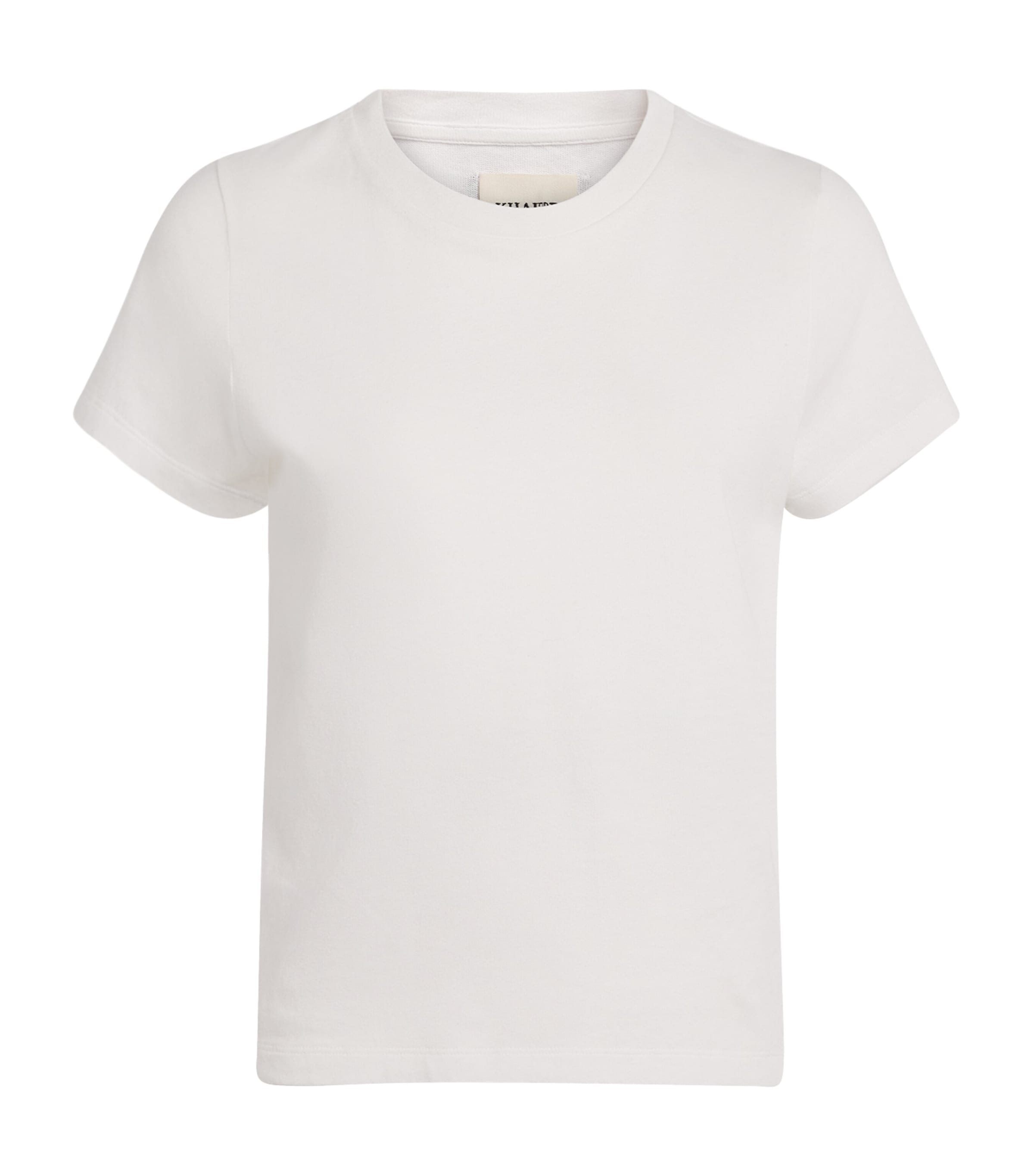 Khaite Womens Cotton Jersey Emmylou T-Shirt White Image 1
