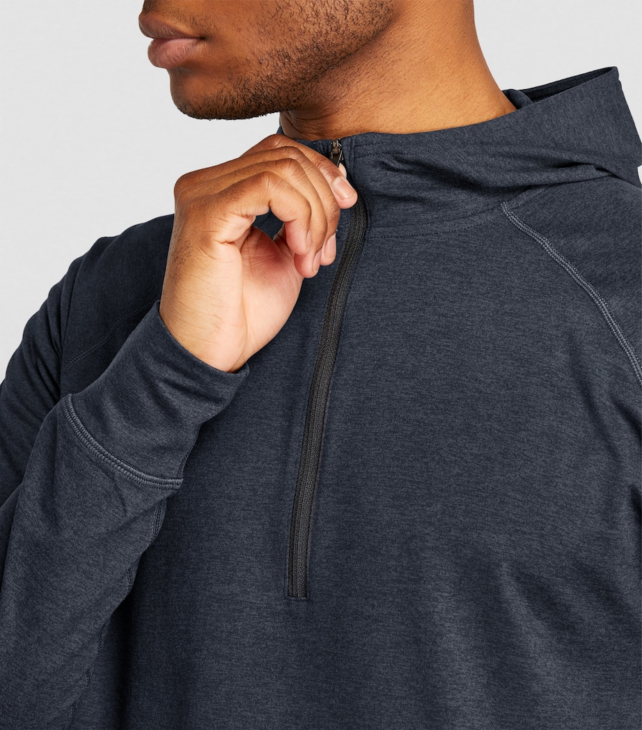 Ponto Performance Half-Zip Hoodie HMD/MIDNIGHT HEATHER Image 6