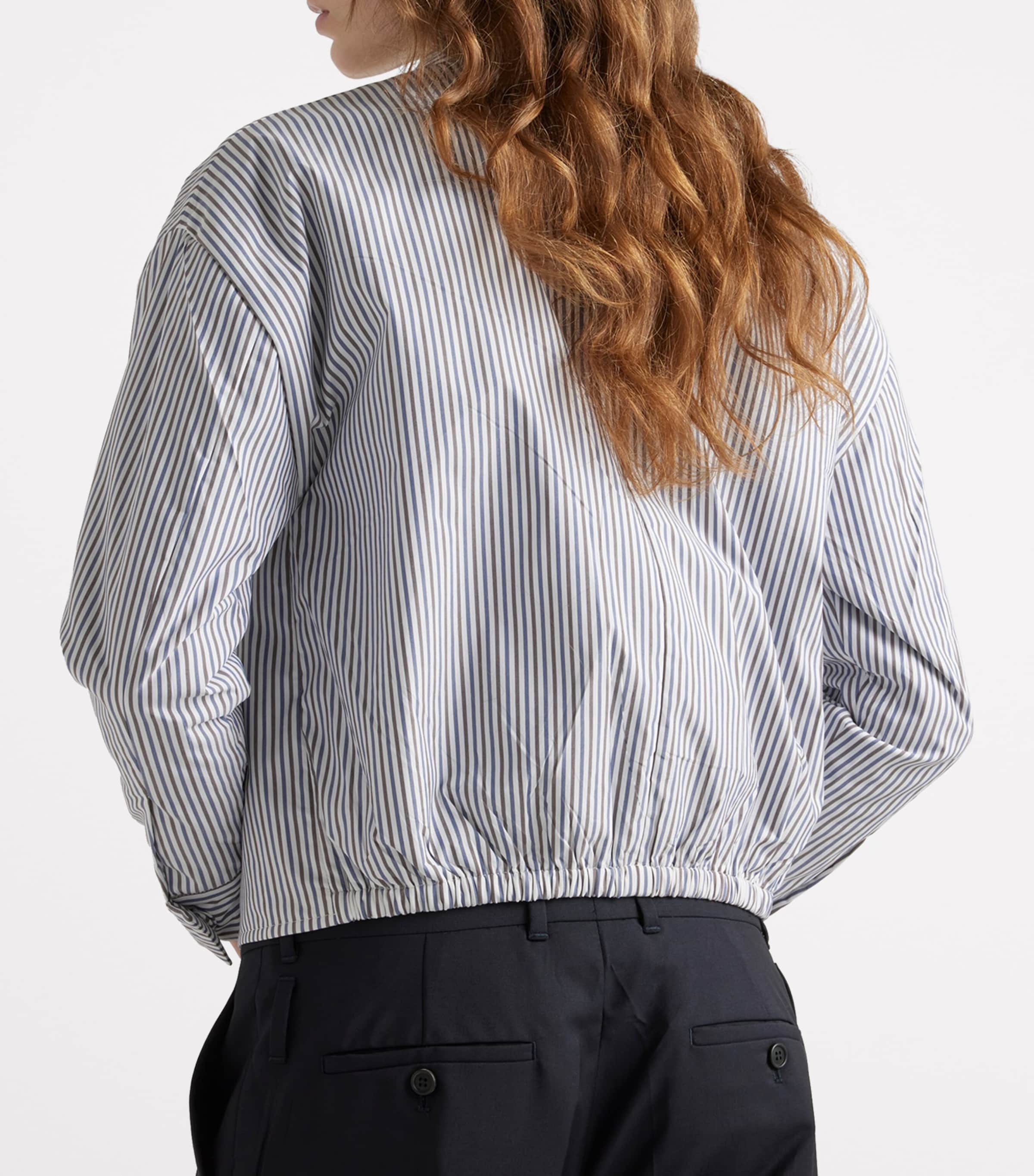 Striped Jacket F0UB0 Image 5