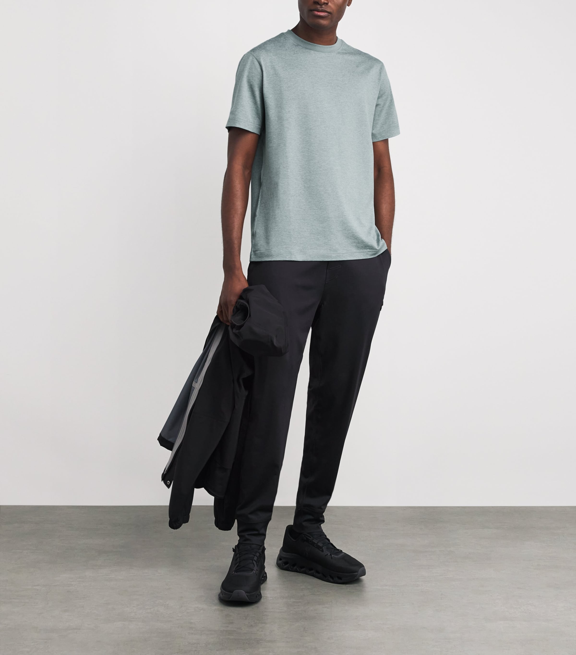 Ponto Performance T-Shirt HYB MISTY BLUE HTHER Image 2