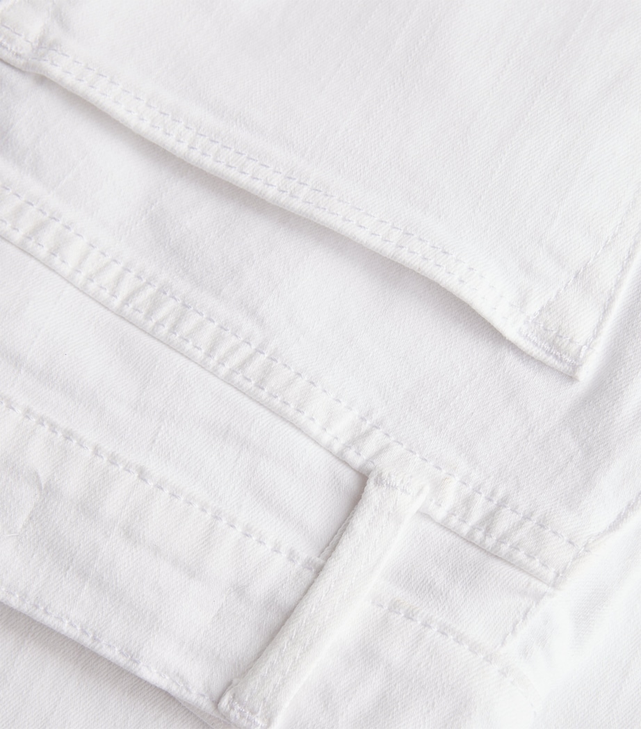 Le High Flare jeans BLANC Image 5