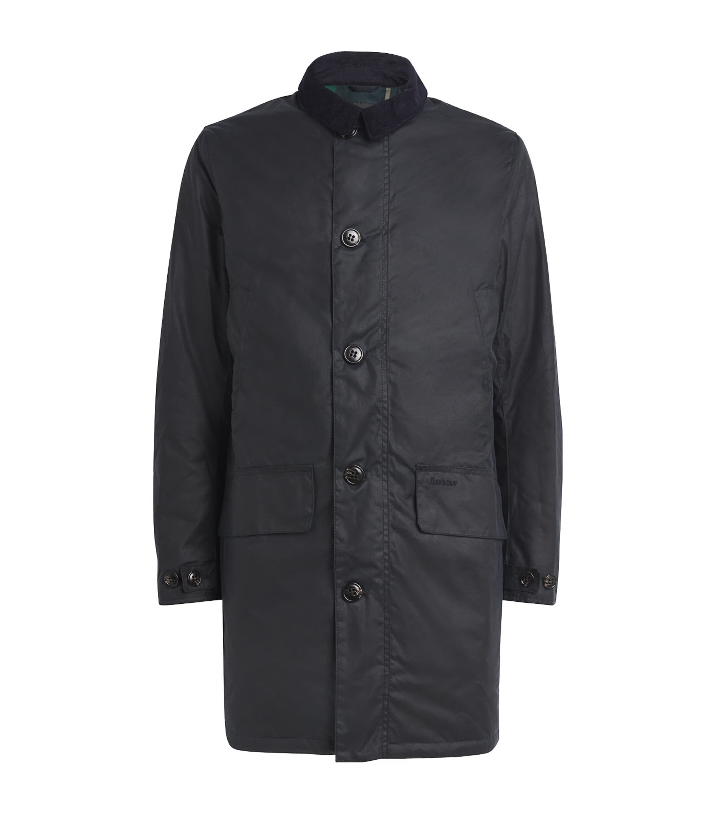 Barbour Waxed Cotton Mac Coat