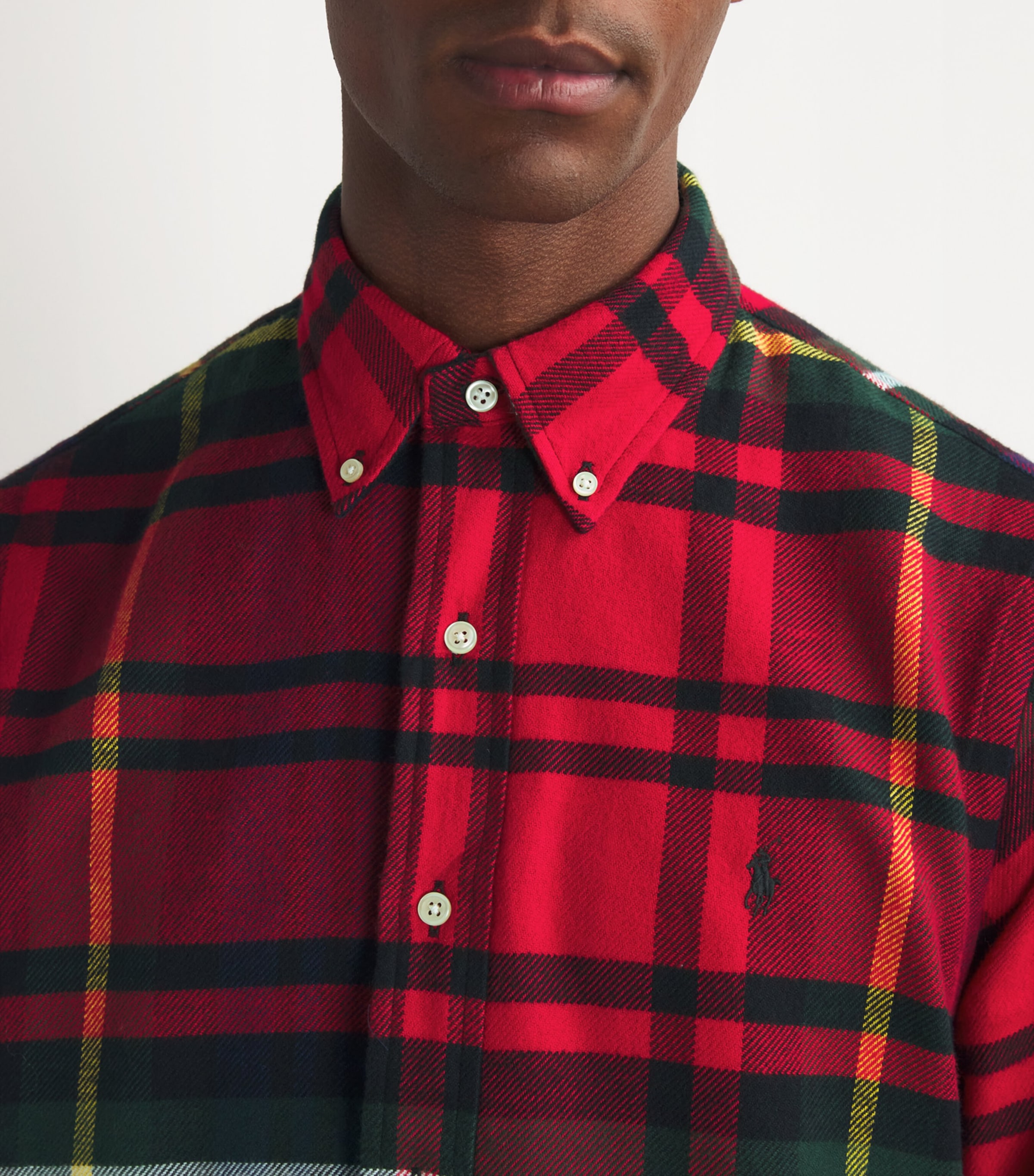 Polo Ralph Lauren Mens Flannel Work Shirt Image 6