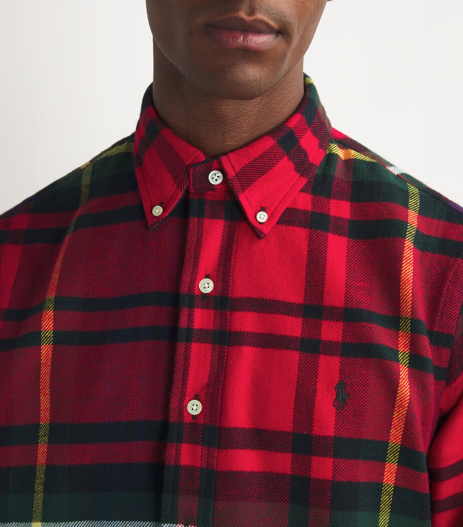 Polo Ralph Lauren Mens Flannel Work Shirt Image 6