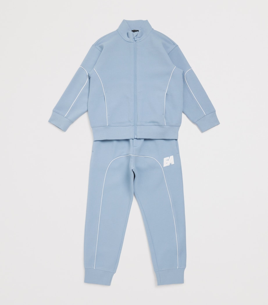 Embroidered Tracksuit (4-14 Years) SOFT CHAMBRAY Image 3