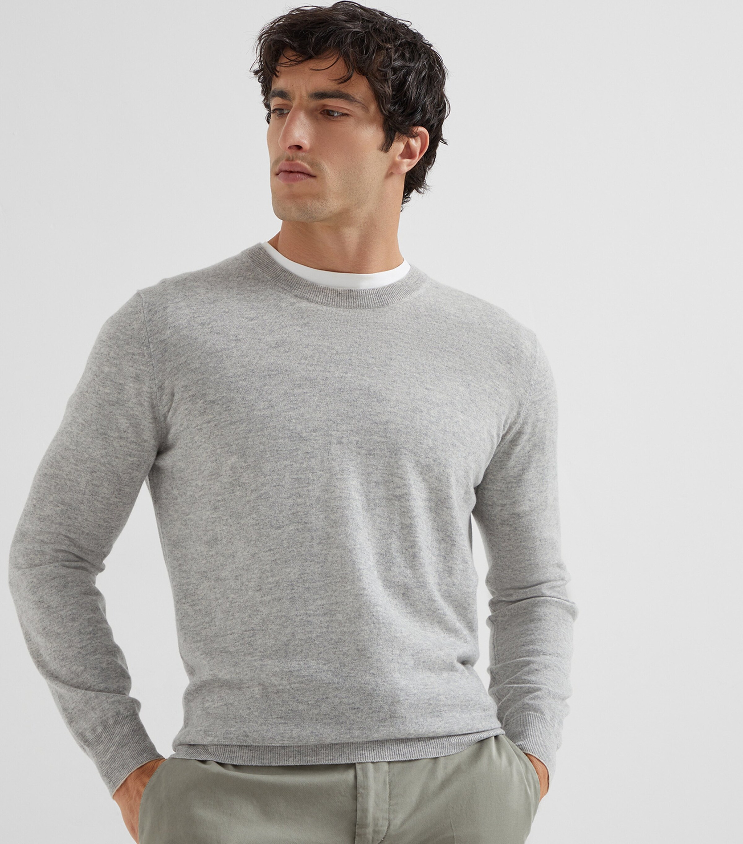 Brunello Cucinelli Mens Cashmere Sweater Image 2
