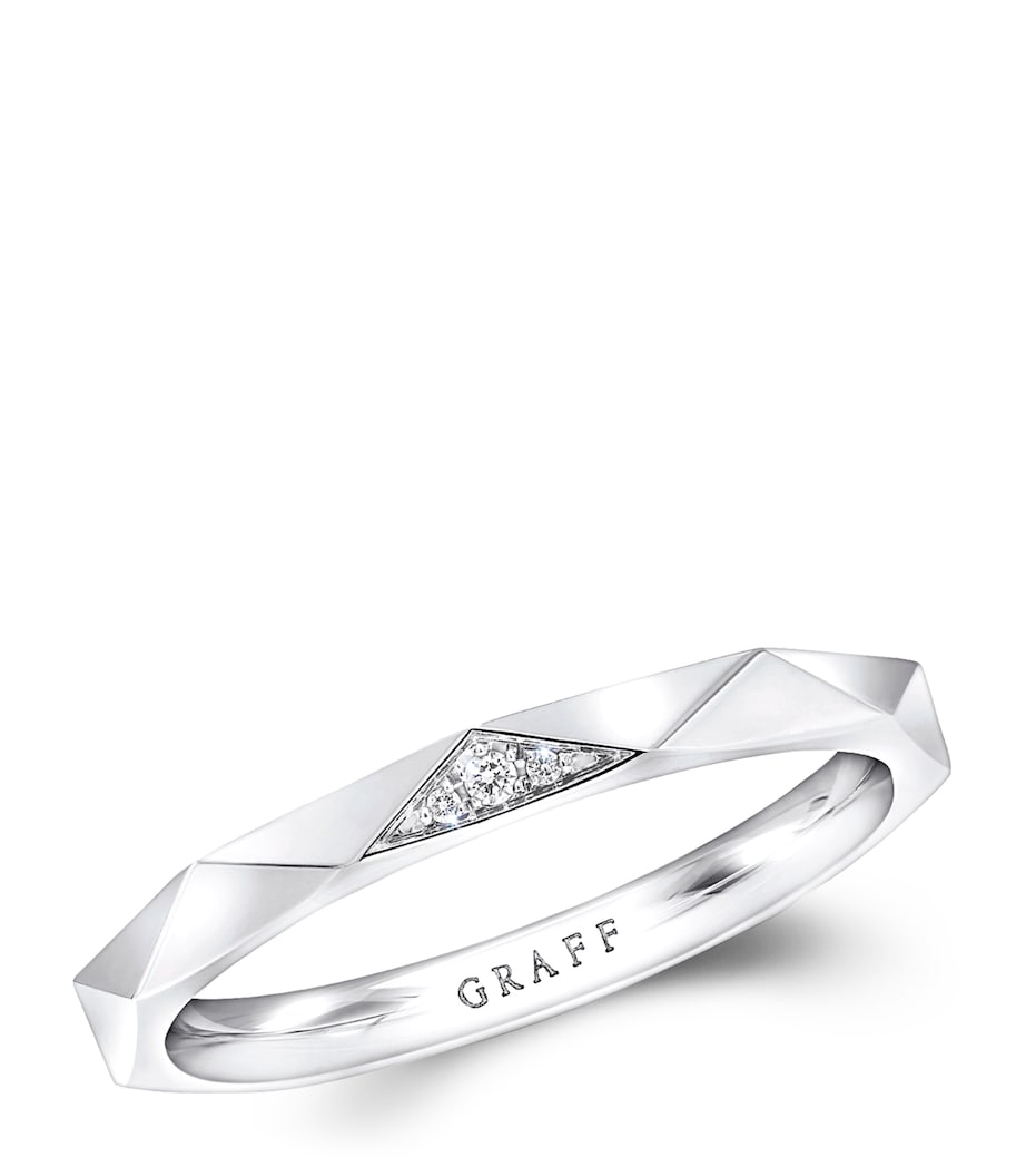 Graff Gold Rings Graff White Gold and Diamond Laurence Graff Signature Ring | Harrods UK