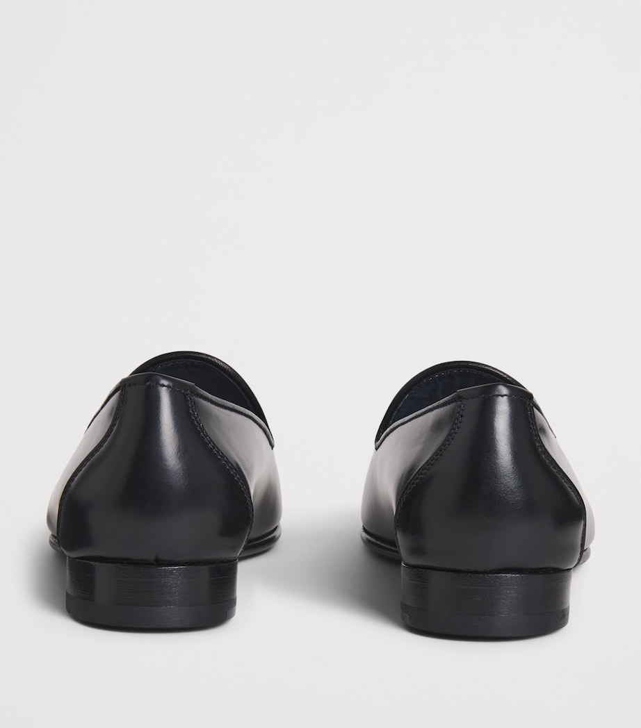 Brioni Leather Tassel Appia Loafers Image 5