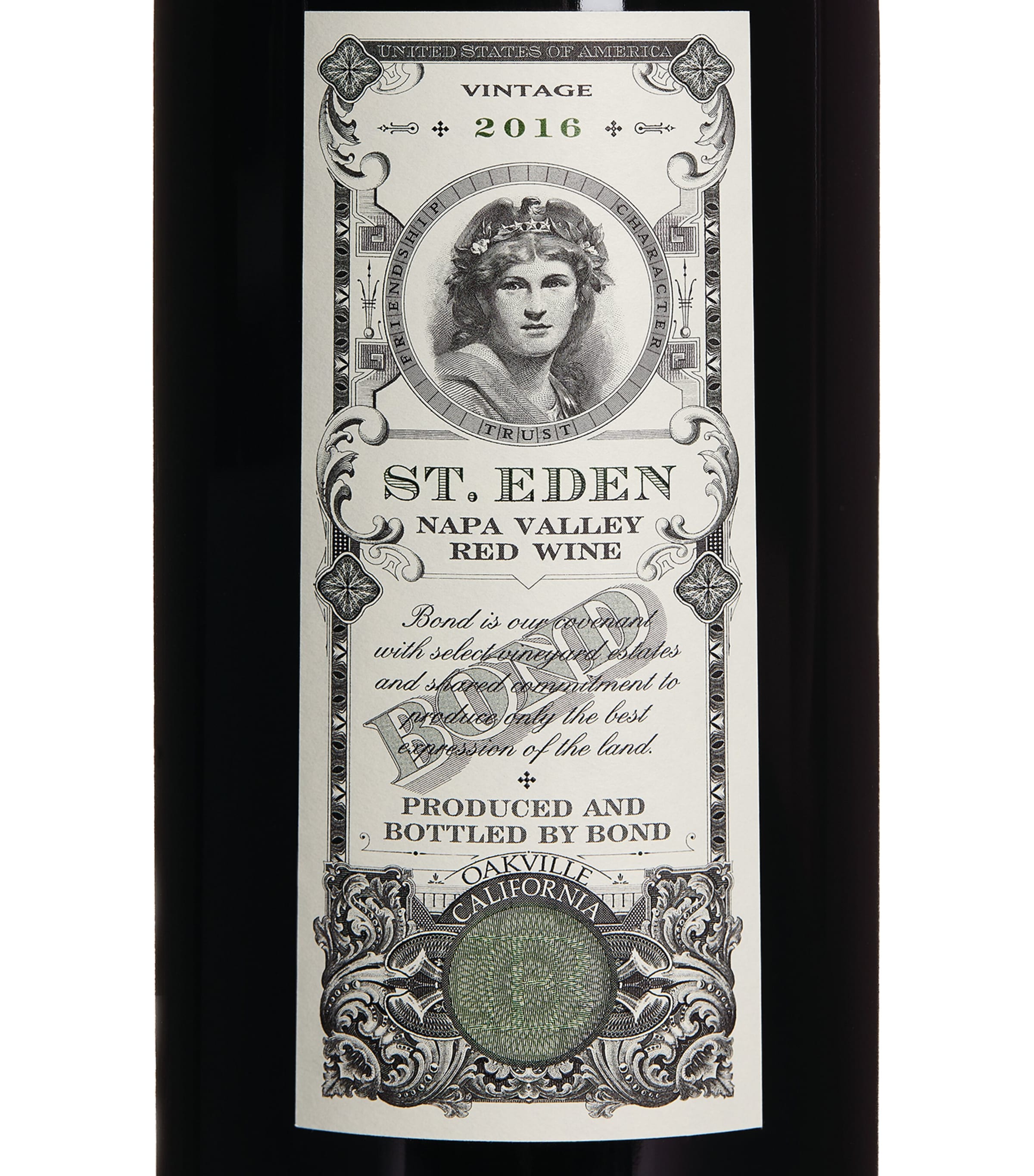 St. Eden Cabernet Sauvignon 2016 Magnum (1.5L) - Napa Valley, USA NO COLOUR Image 3