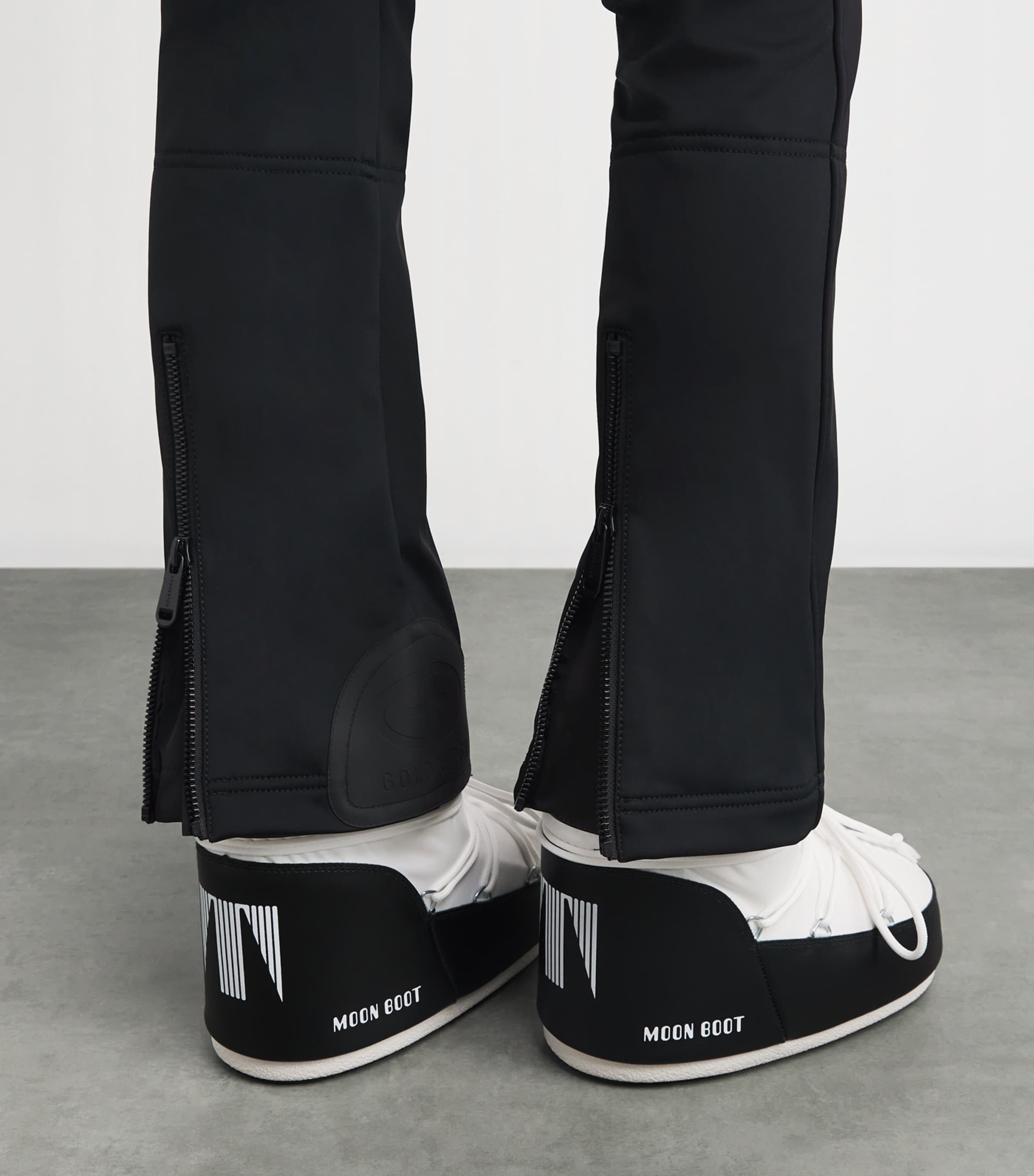 Faux Fur Lieke Ski Suit 9000 BLACK Image 6