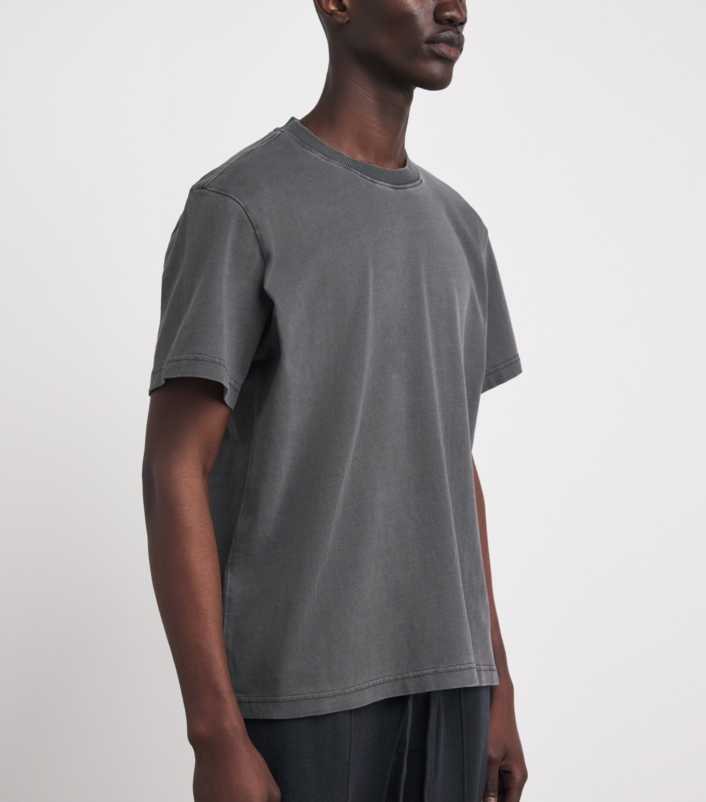 PAIGE Mens Cotton Short-Sleeve T-Shirt Vintage Faded Chrcl Image 4