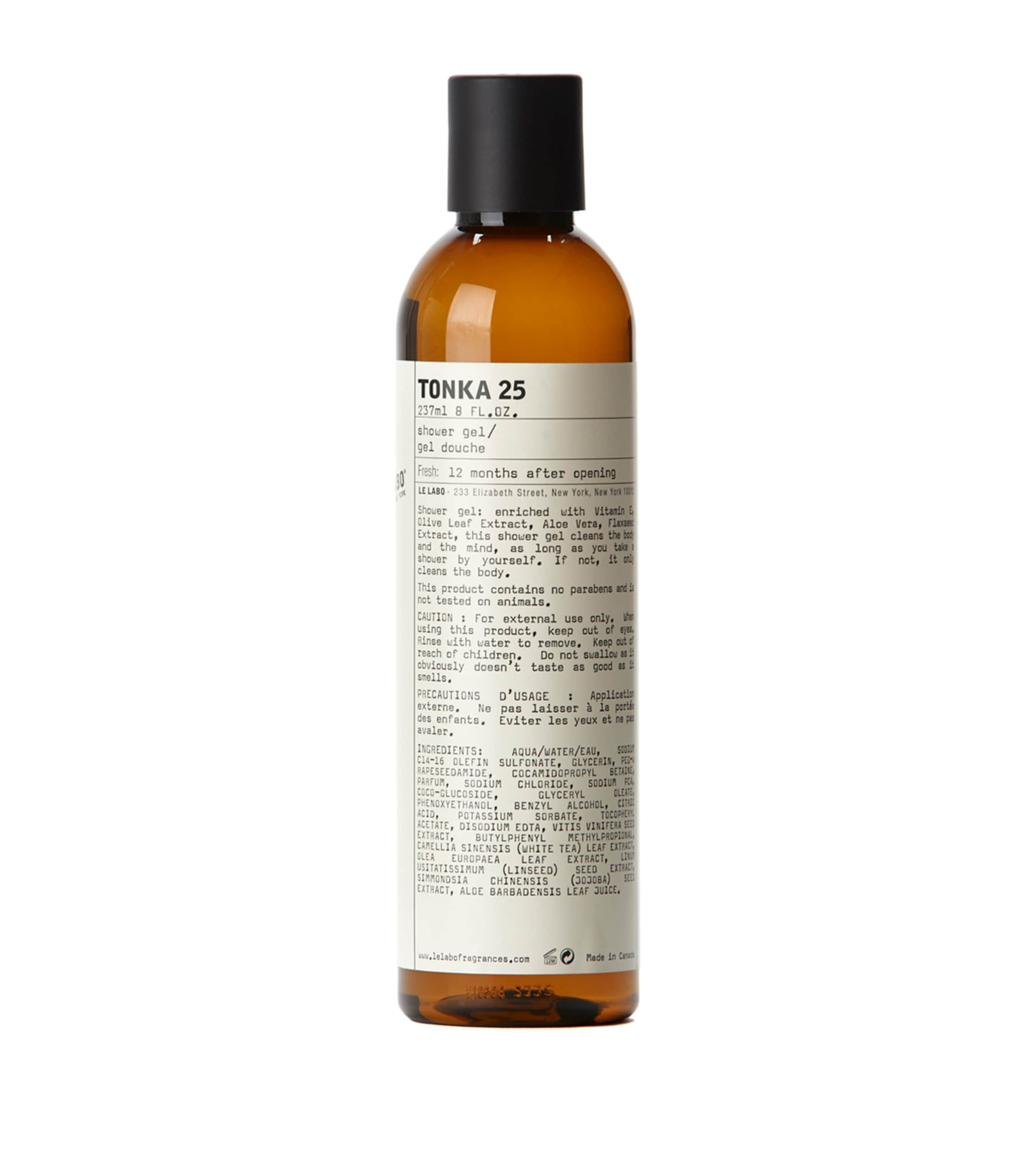 Le Labo Tonka 25 Shower Gel In White