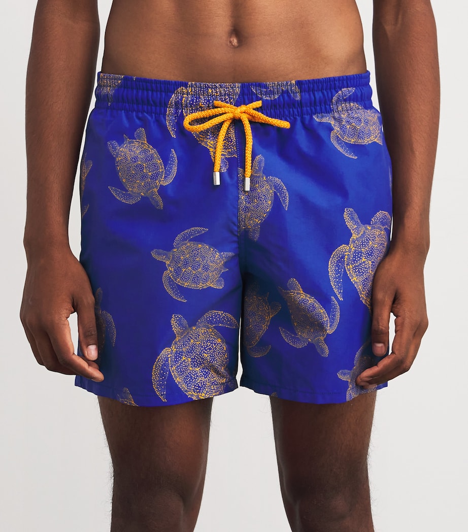 Turtle Print Moorea Swim Shorts 613-MARRAKECH Image 3