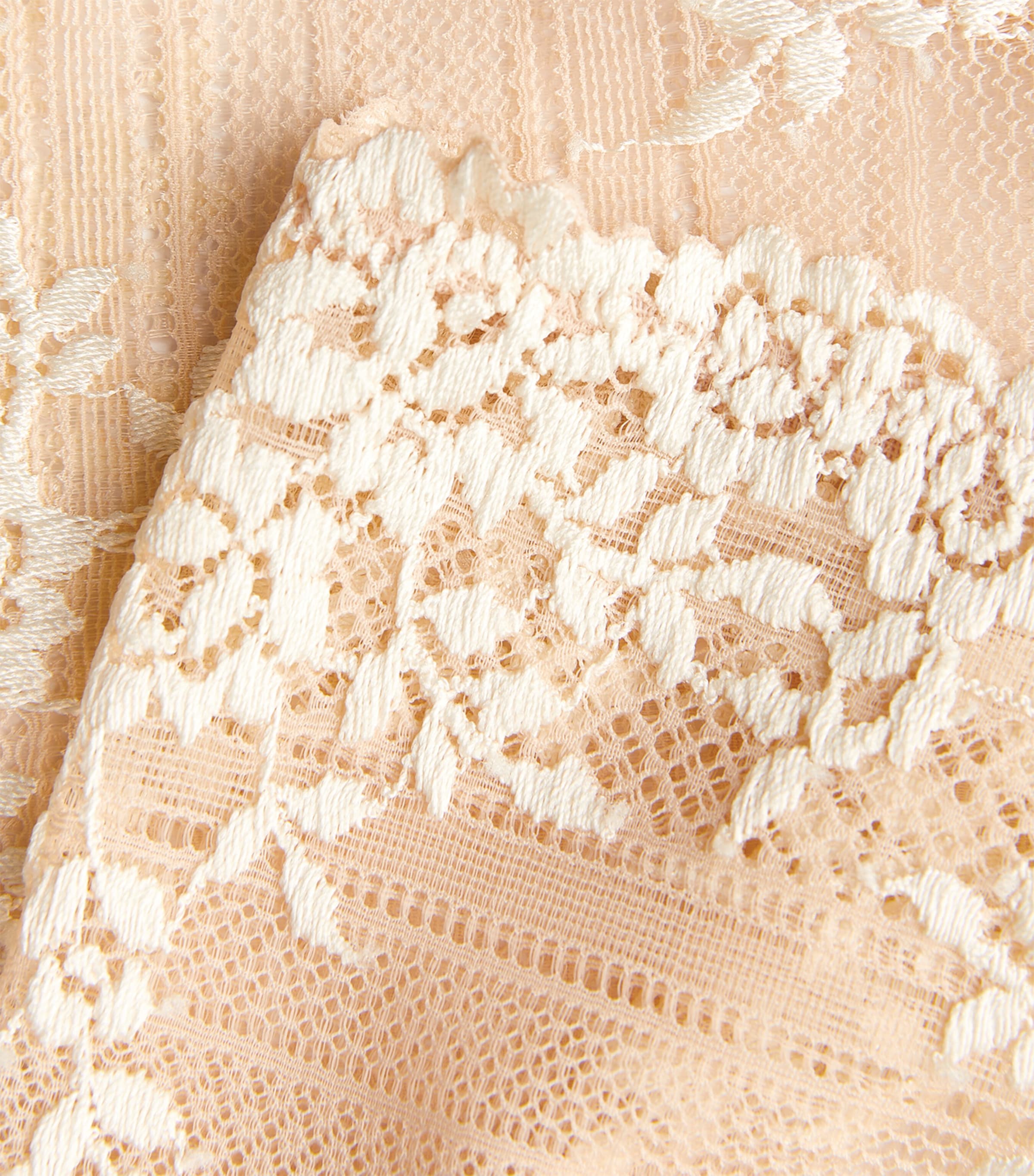 Embrace Lace Boy Shorts NUDE Image 3