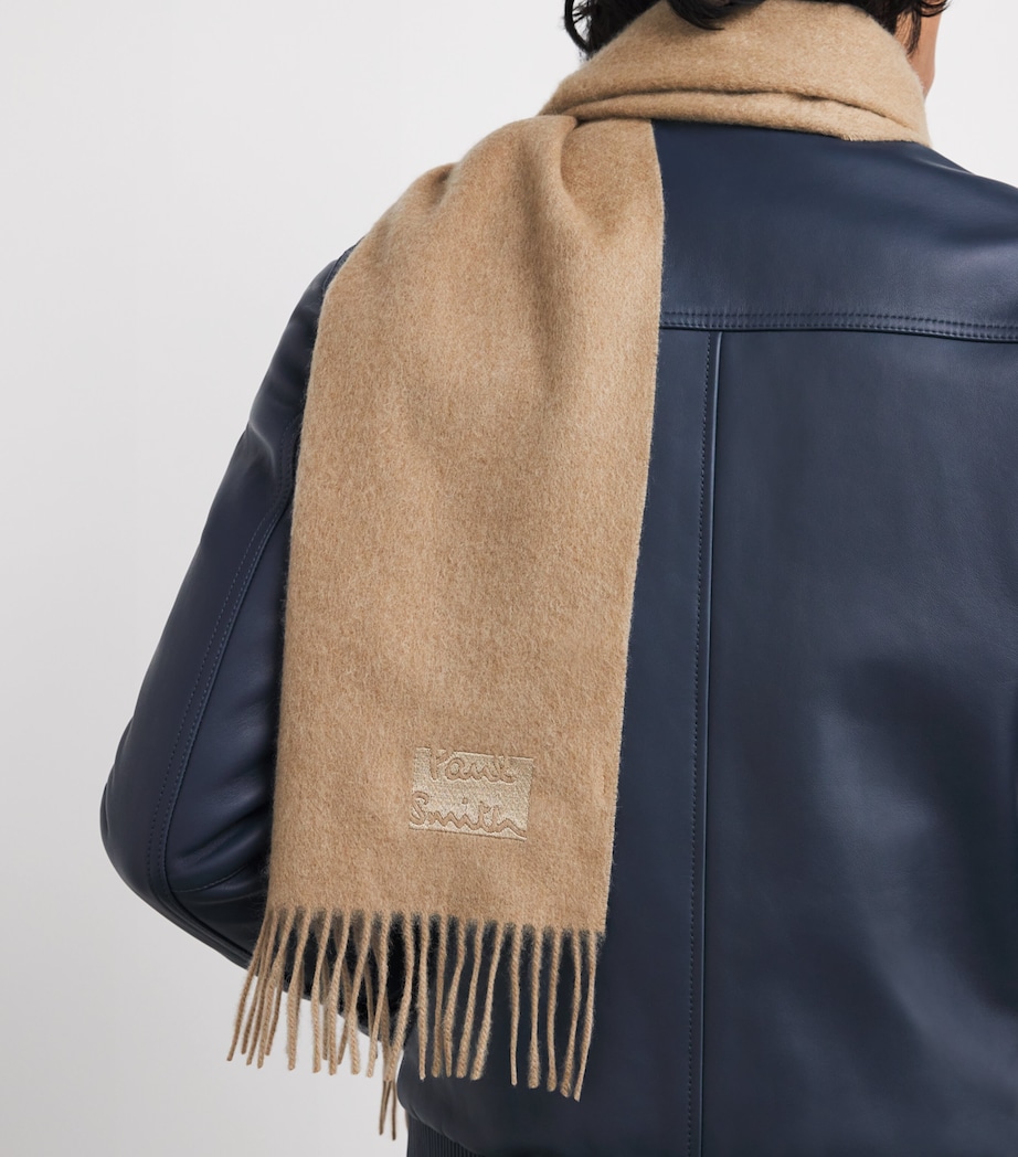 Cashmere Scarf 62_TAN Image 2