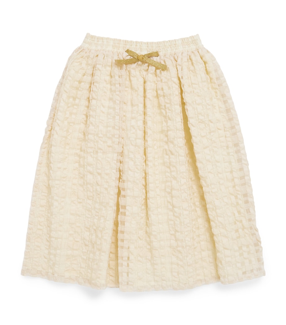 Versace Kids Organza Cloqué Skirt (4-14 Years) Image 1