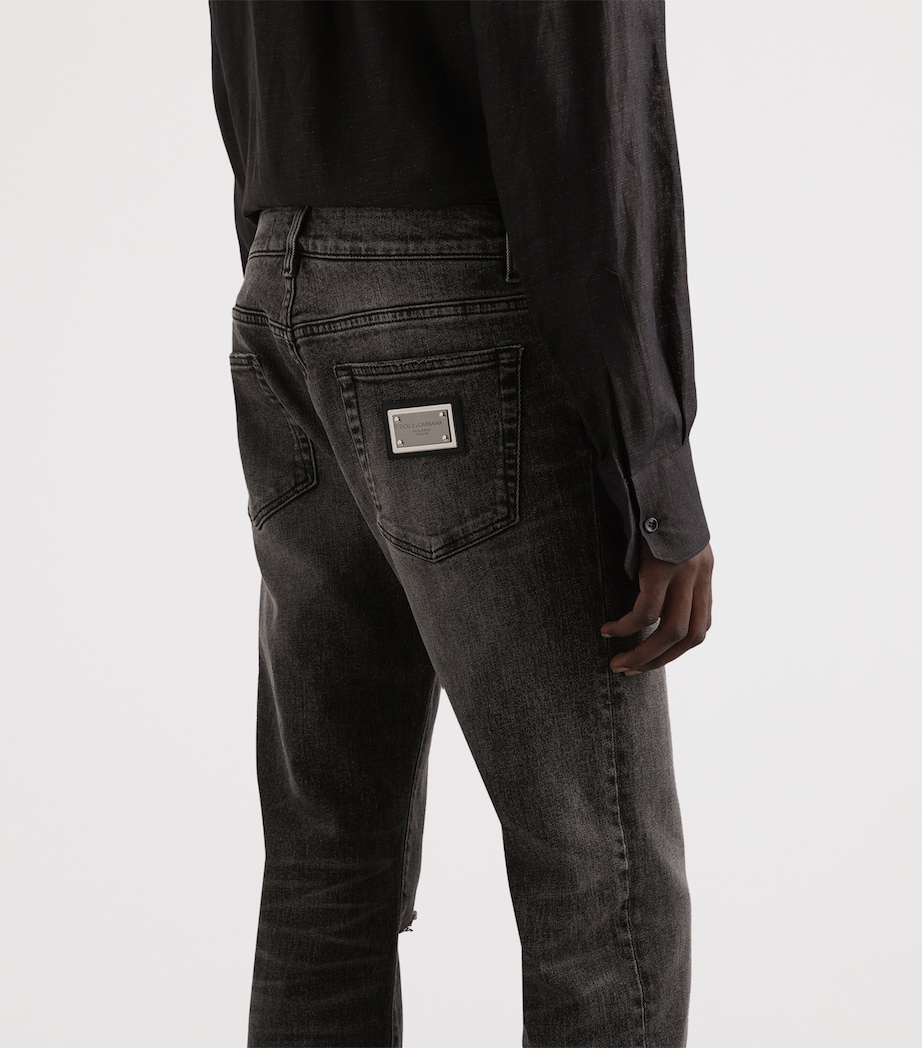 Skinny Stretch Jeans S9001-COMBINED COLOU Image 5