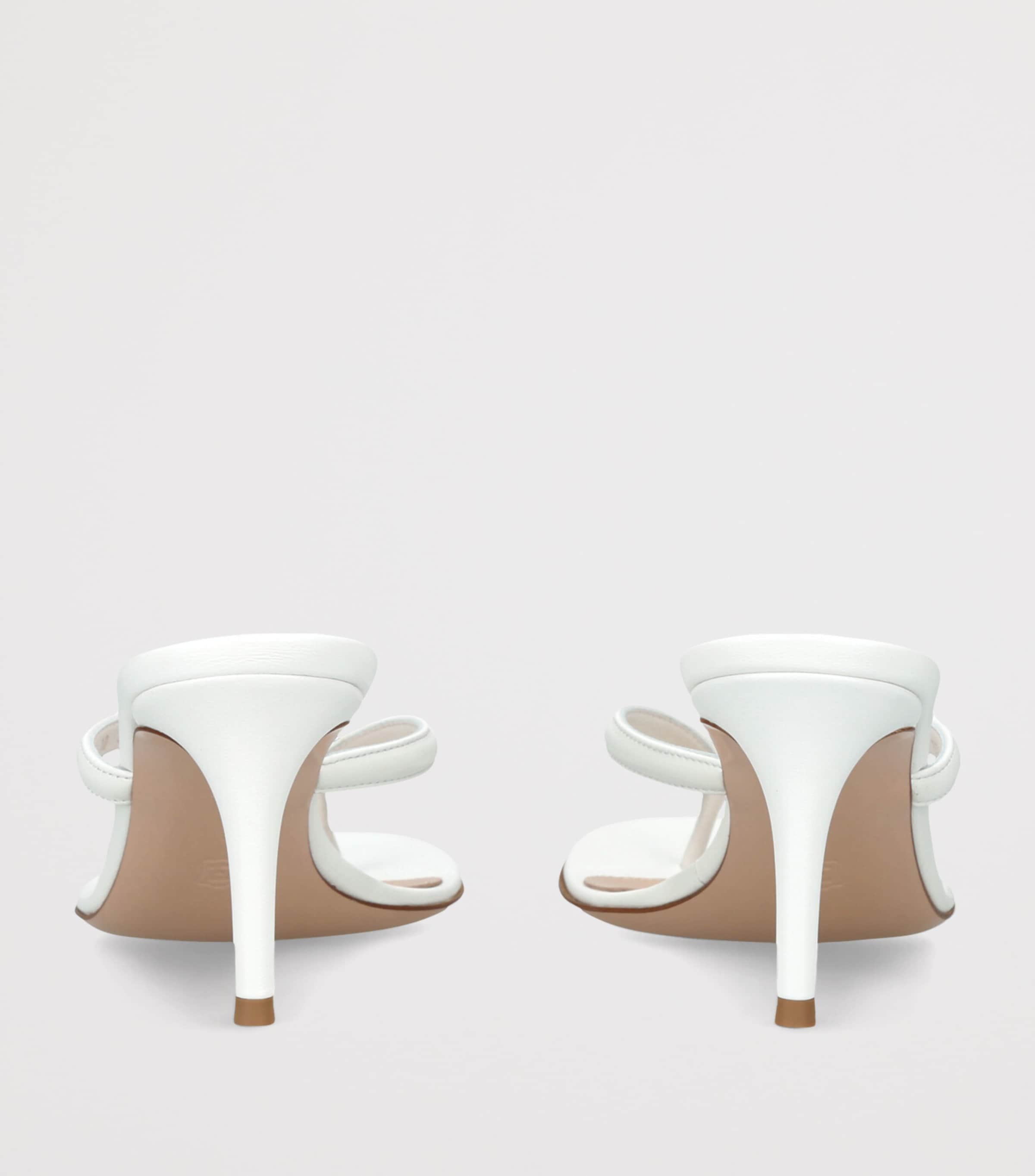 Gianvito Rossi Leather Calypso Sandals 70 White Image 2