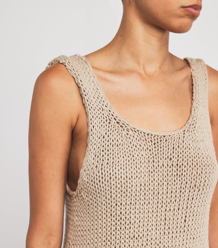 Pima Cotton Tank Top S04 SISAL Image 6