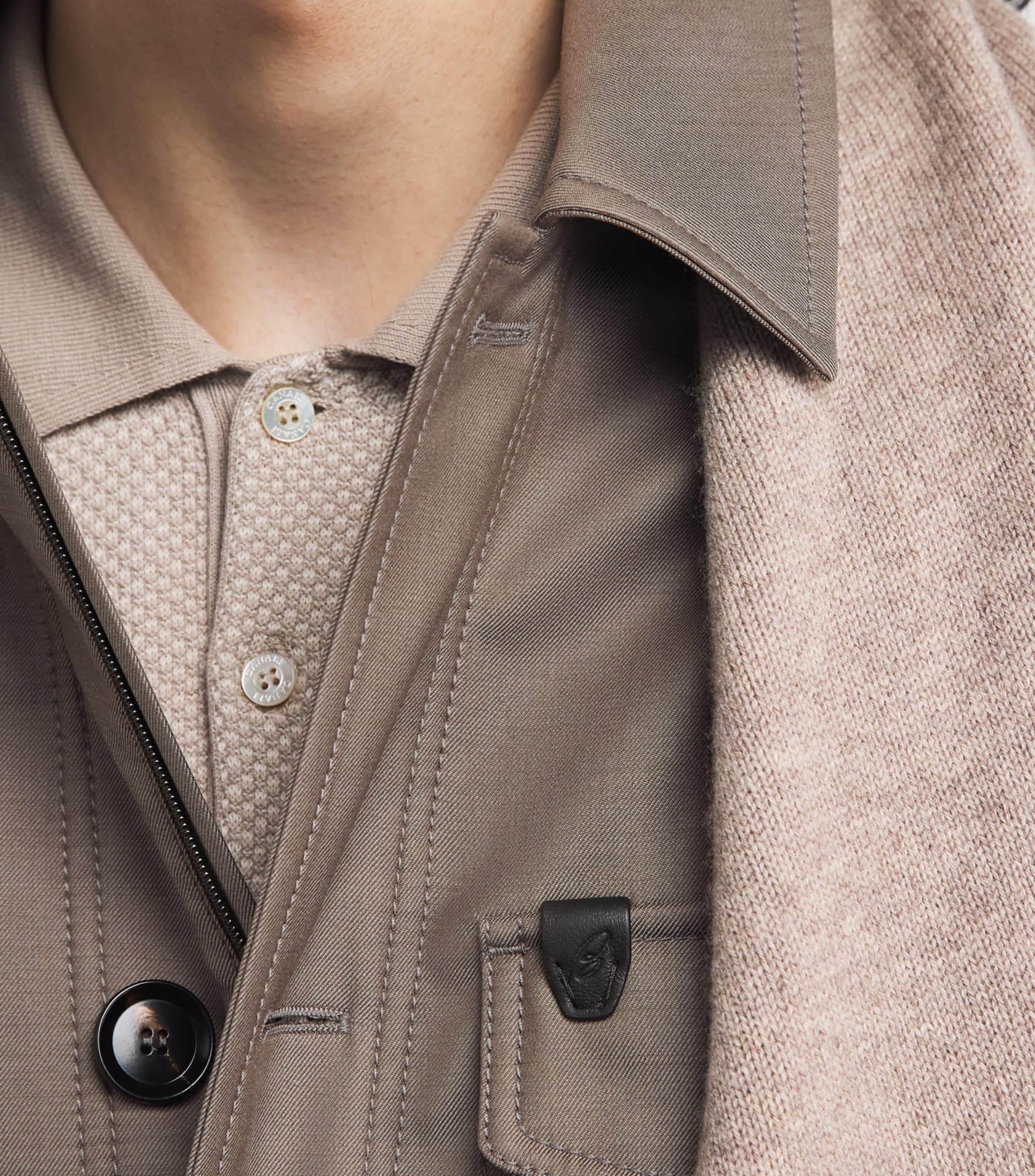 Wool Padded Field Jacket 9696 Image 3