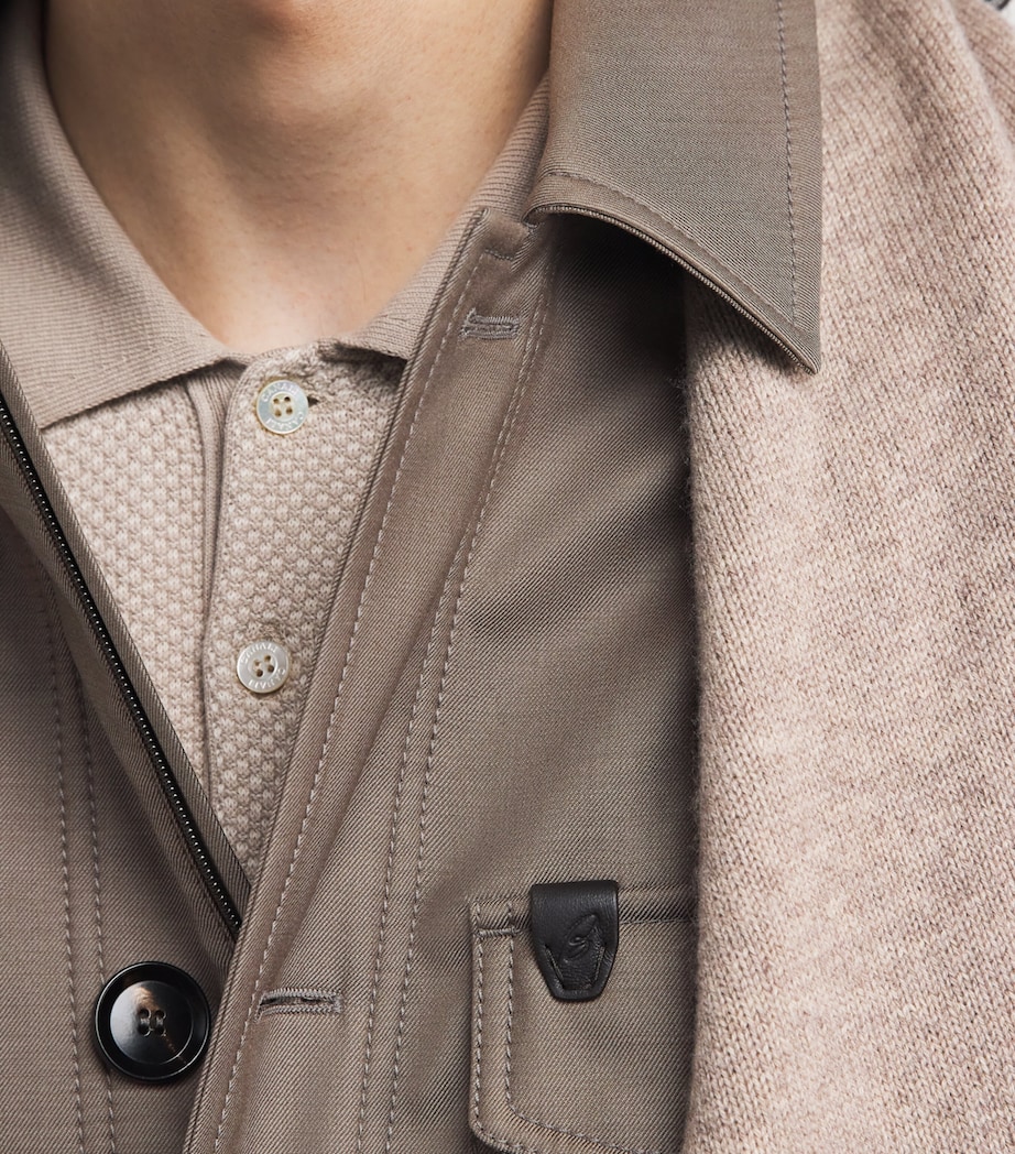 Wool Padded Field Jacket 9696 Image 3