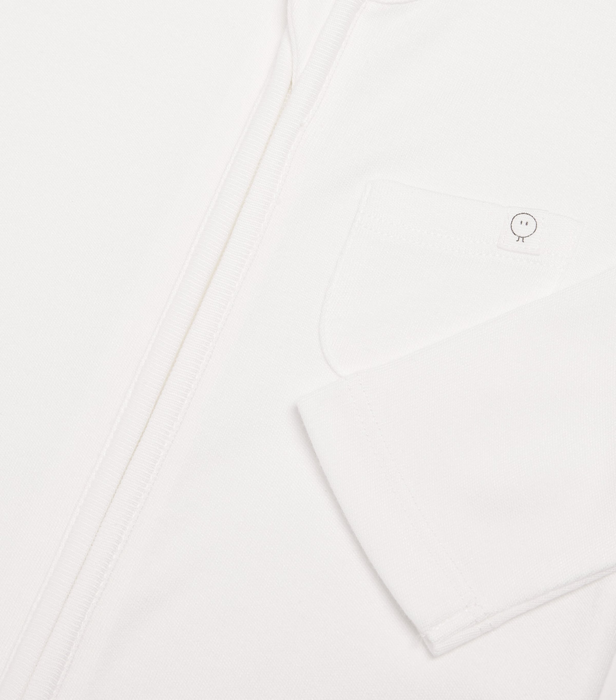 Clever Zip All-In-One Pyjamas (9-12 Months) WHITE Image 3