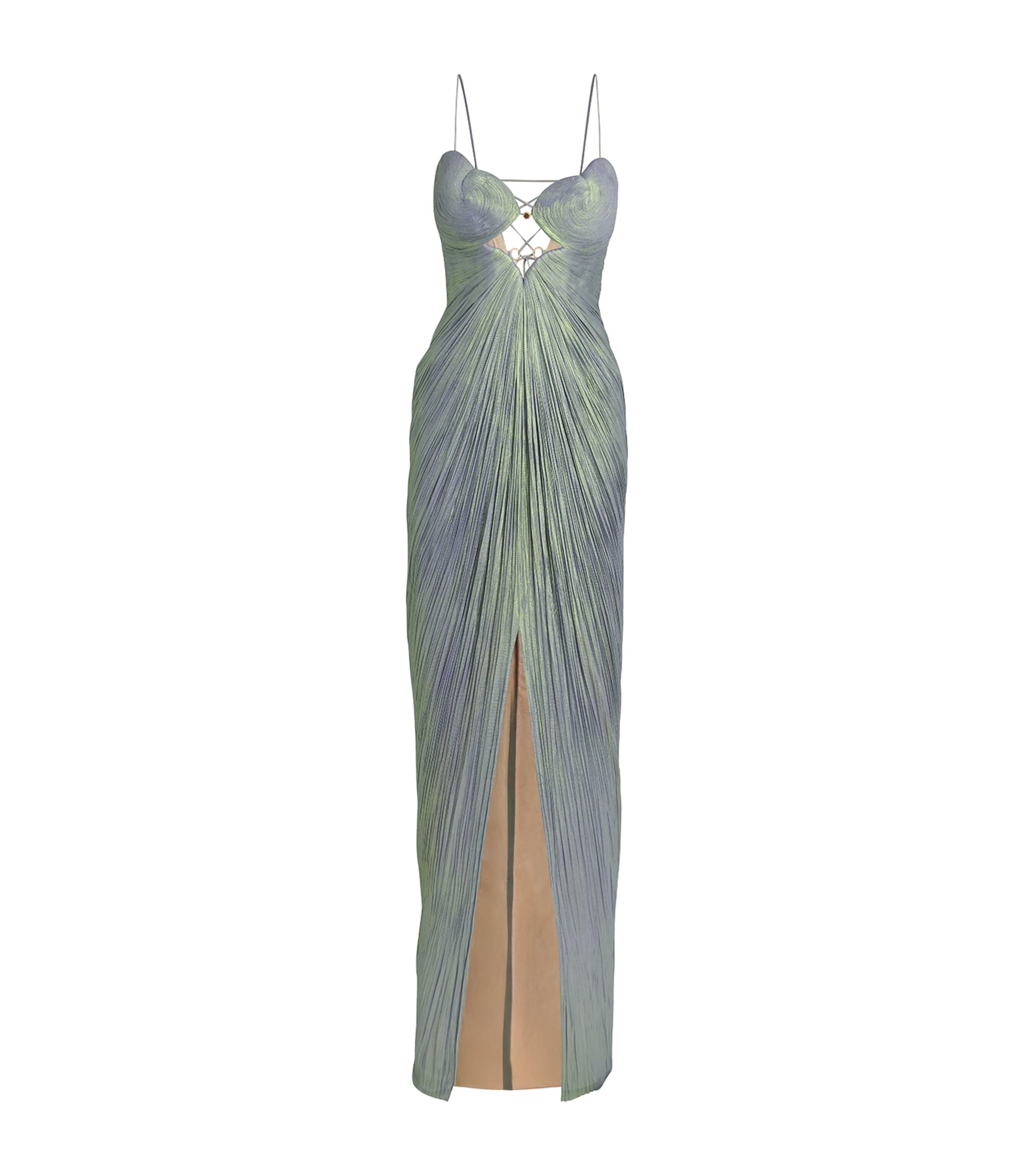 Maria Lucia Hohan Multi Silk Elsa Gown | Harrods GR