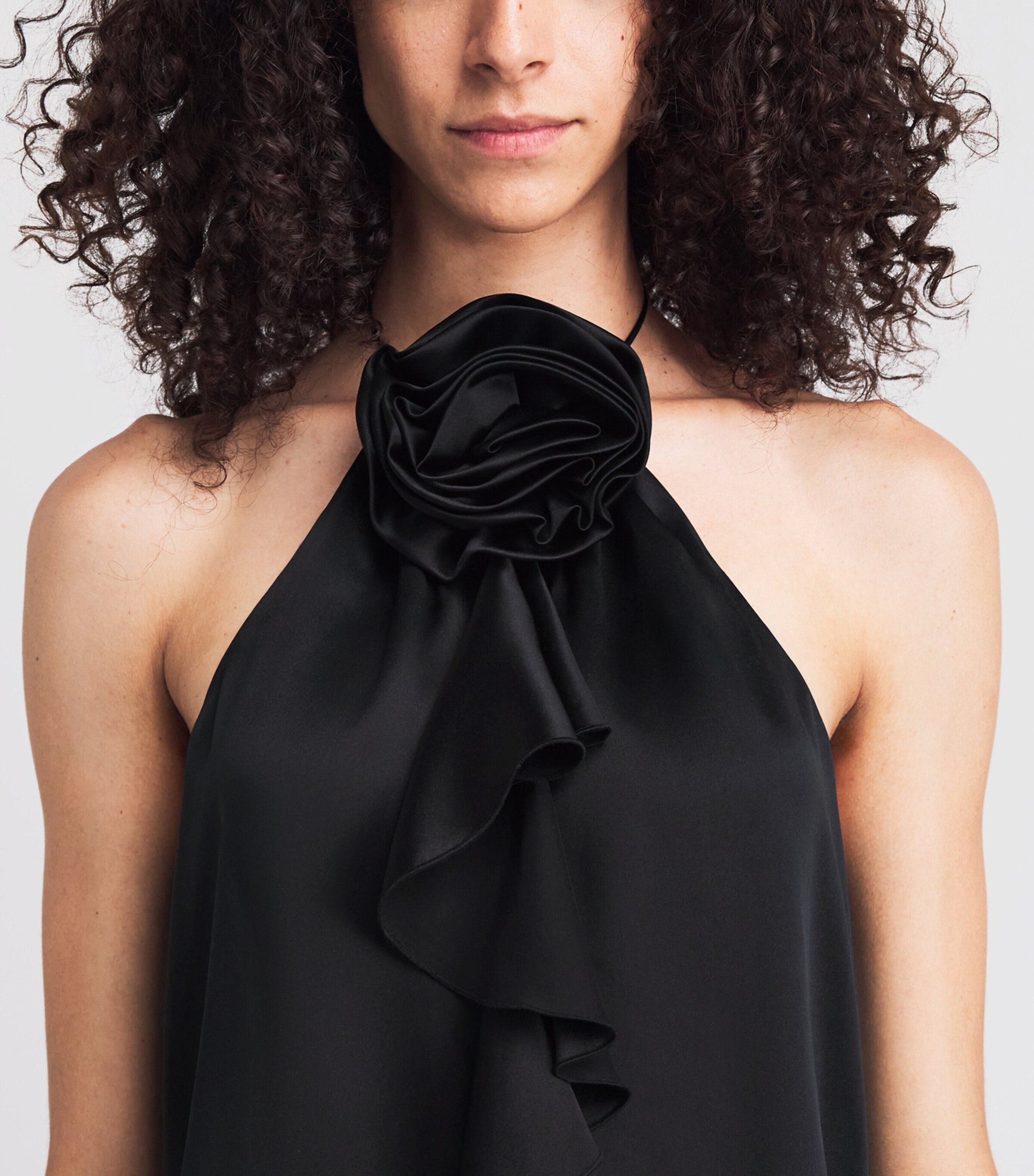 Cinq A Sept Womens Silk Hallie Top Black Image 3