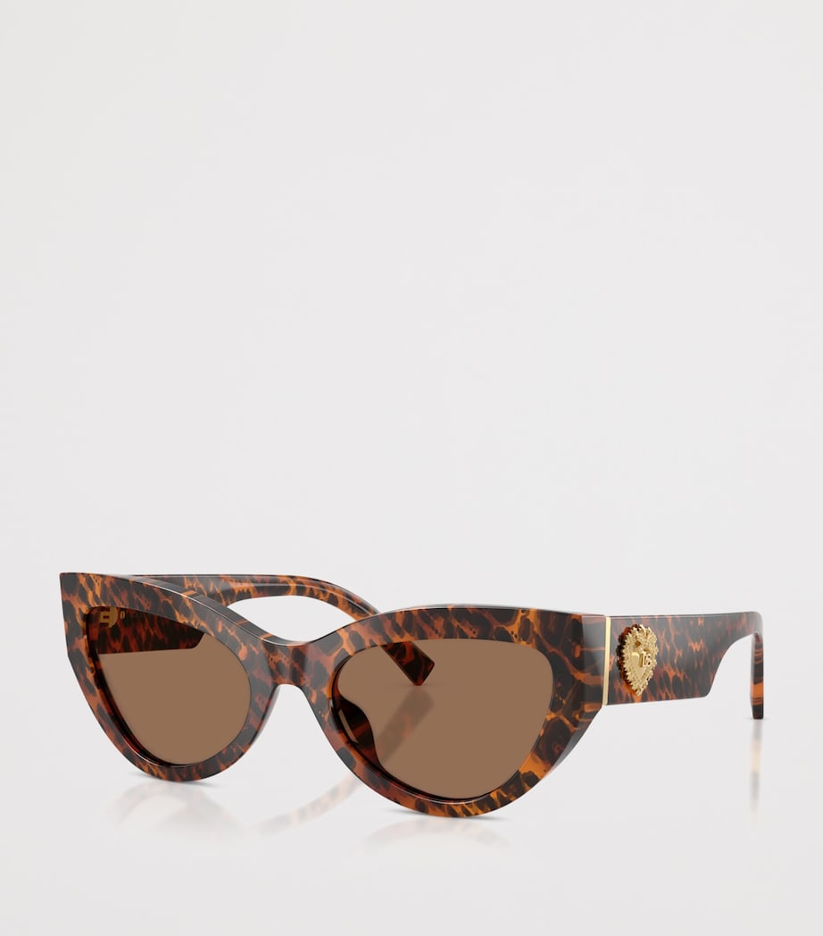 Dolce&Gabbana Tortoiseshell Cat-Eye Sunglasses Brown Image 2