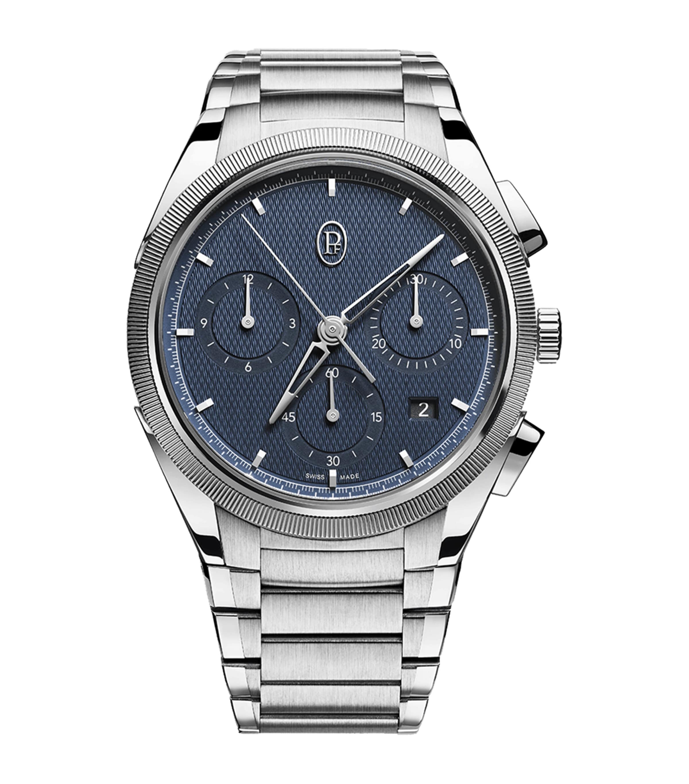 Parmigiani Fleurier Stainless Steel Tonda Pf Chronograph Watch In Metallic