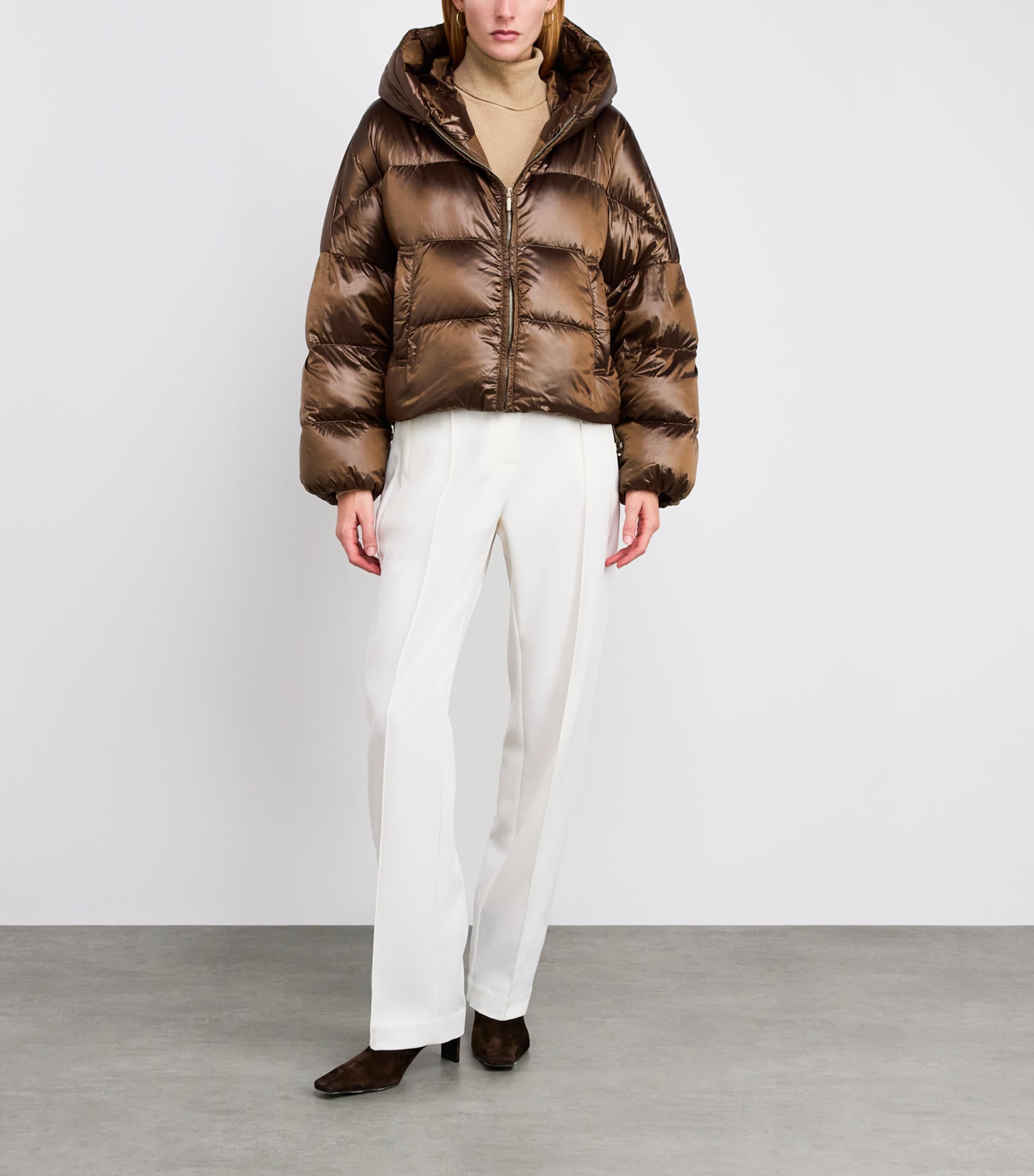 Max Mara Gold The Cube Quilted Jacket | Harrods IS Max Mara Gold The Cube Quilted Jacket | Harrods IS