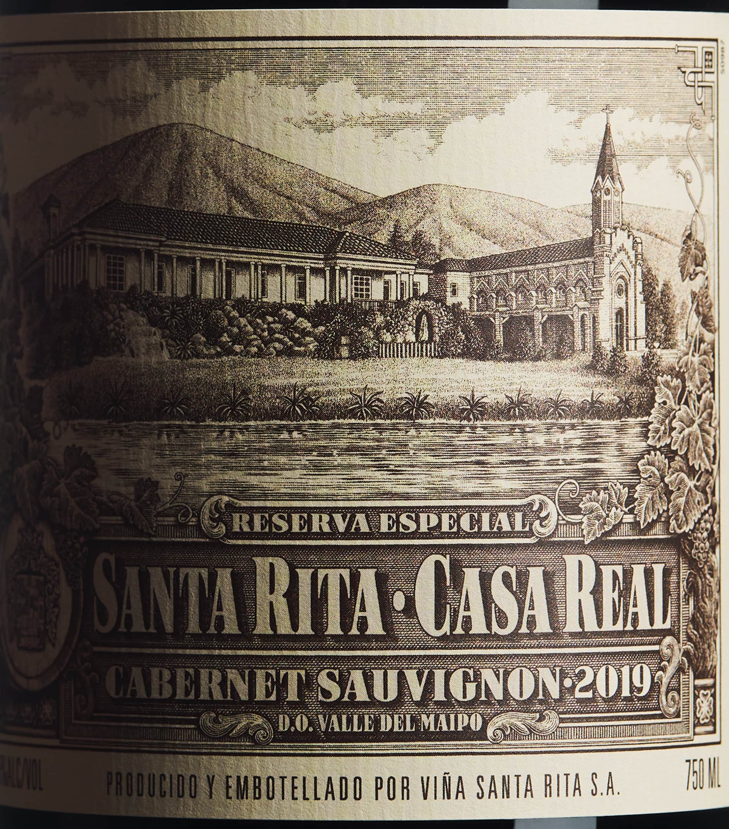 Santa Rita Casa Real Cabernet Sauvignon 2019 (75cl) - Maipo Valley, Chile Image 2