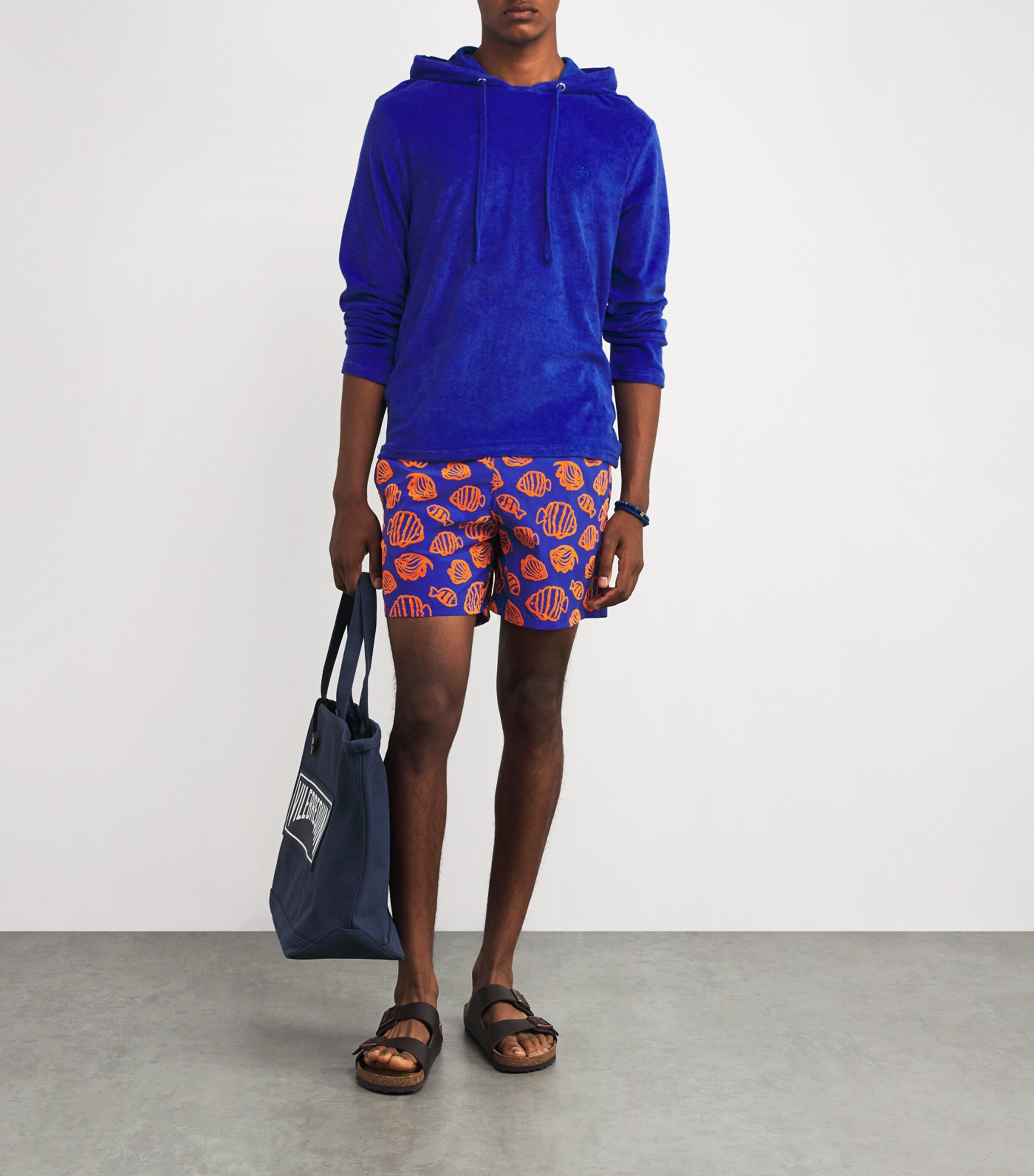 Fish Print Moorea Swim Shorts 613-MARRAKECH Image 2