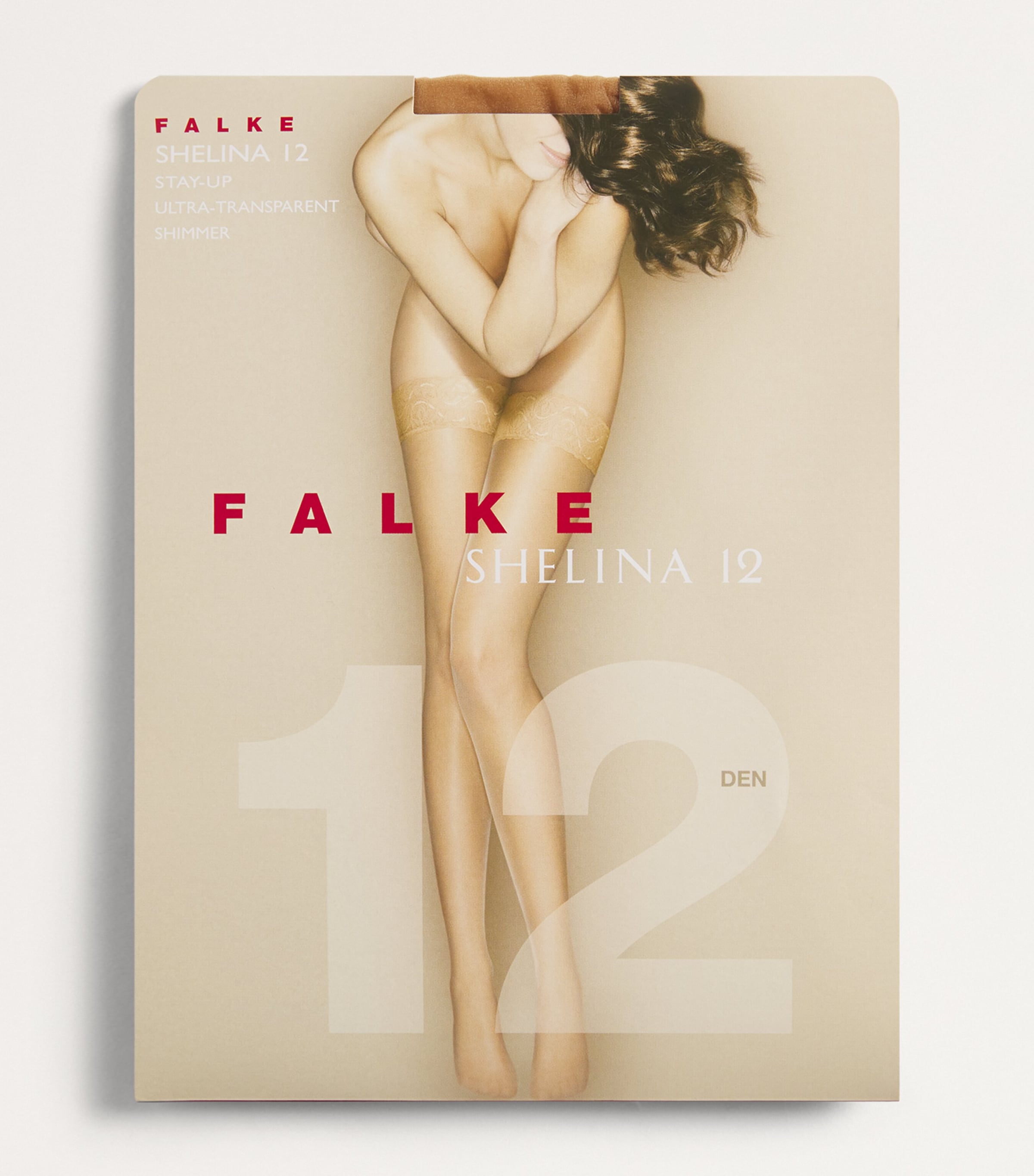 Falke Shelina Stay Ups In Gray