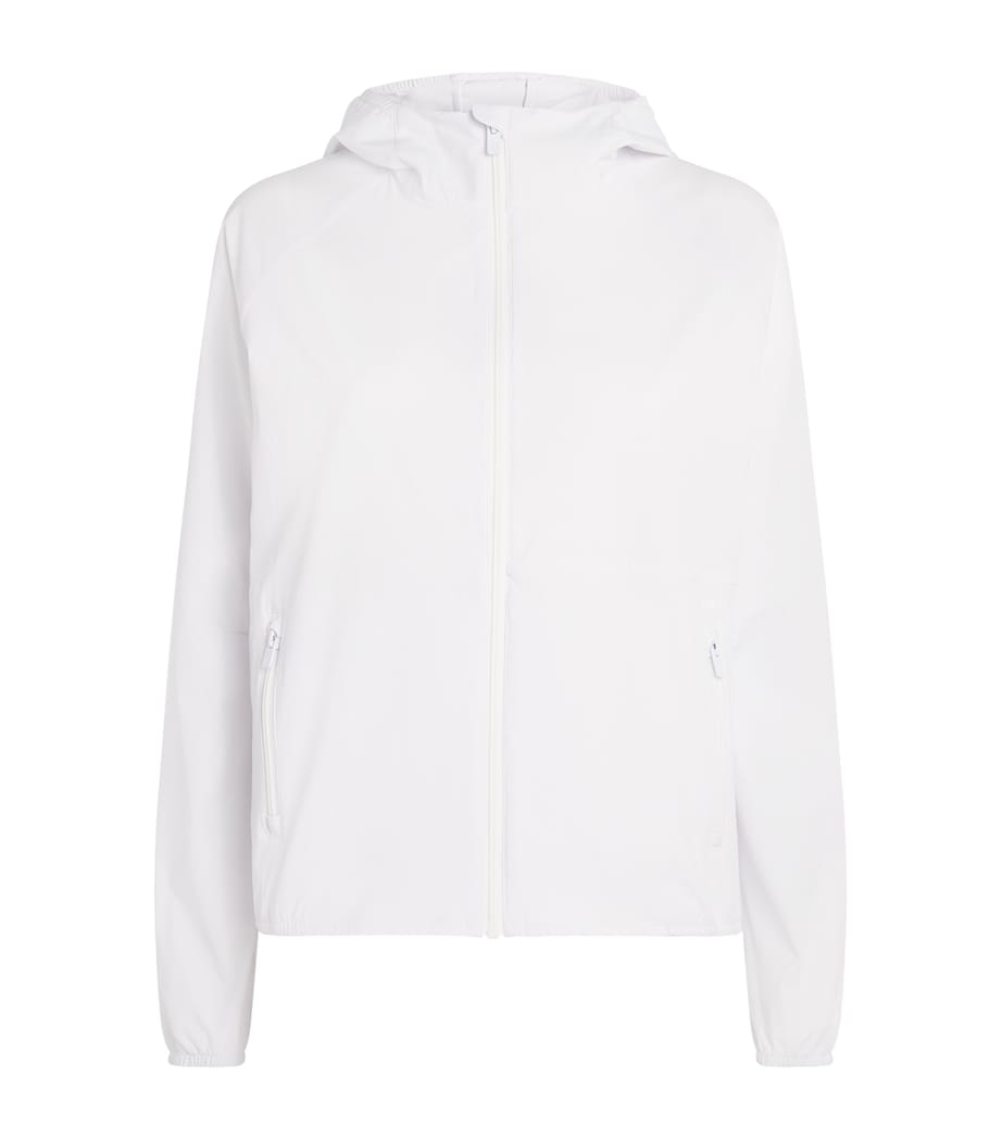 VUORI Womens Renew Trainer Shell Jacket White Image 1
