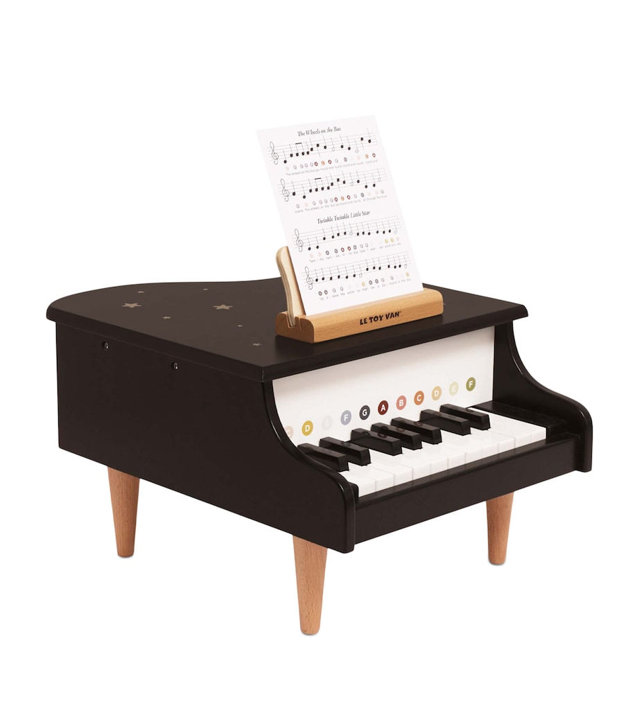 Wooden Grand Piano Toy MULTI Image 1
