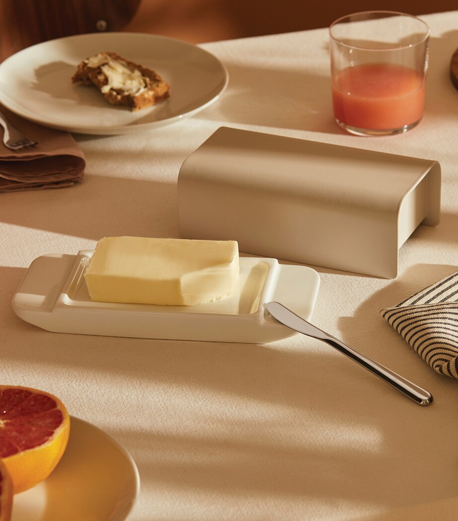 Alessi Mattina Butter Dish (21cm) Image 3