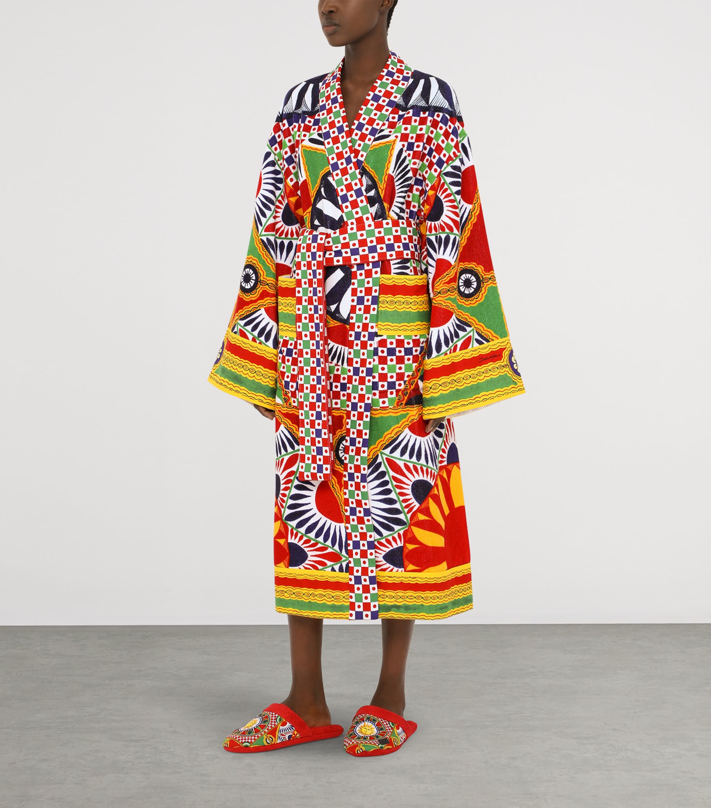 Terry Cotton Carretto Robe UC031 CARRETTO F DO Image 6