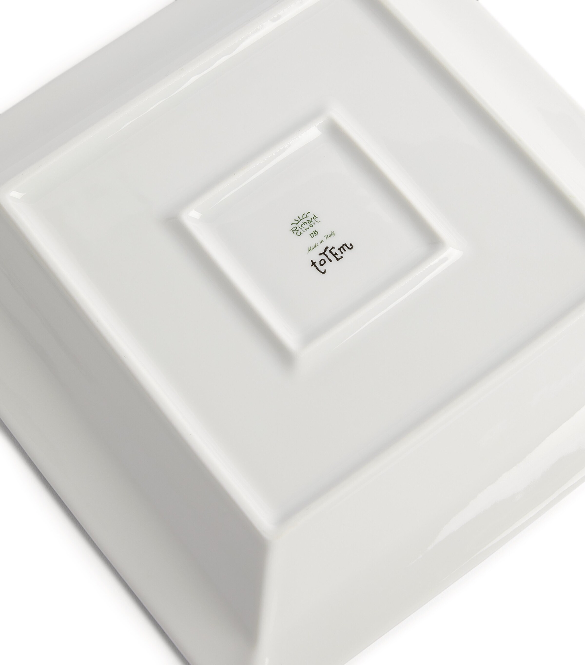 GINORI 1735 Porcelain Totem Trinket Tray (24.5cm) Image 2