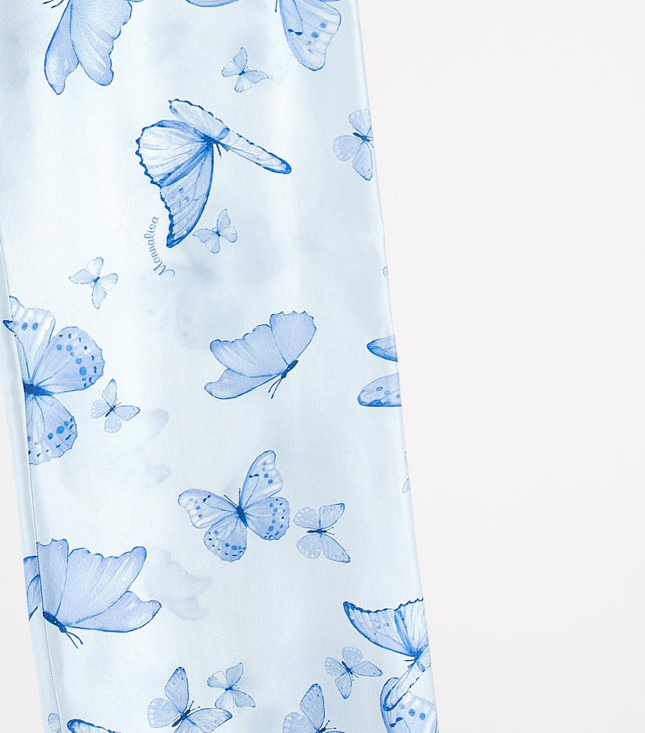 Satin Butterfly Trousers (2-14 Years) CELESTE Image 3