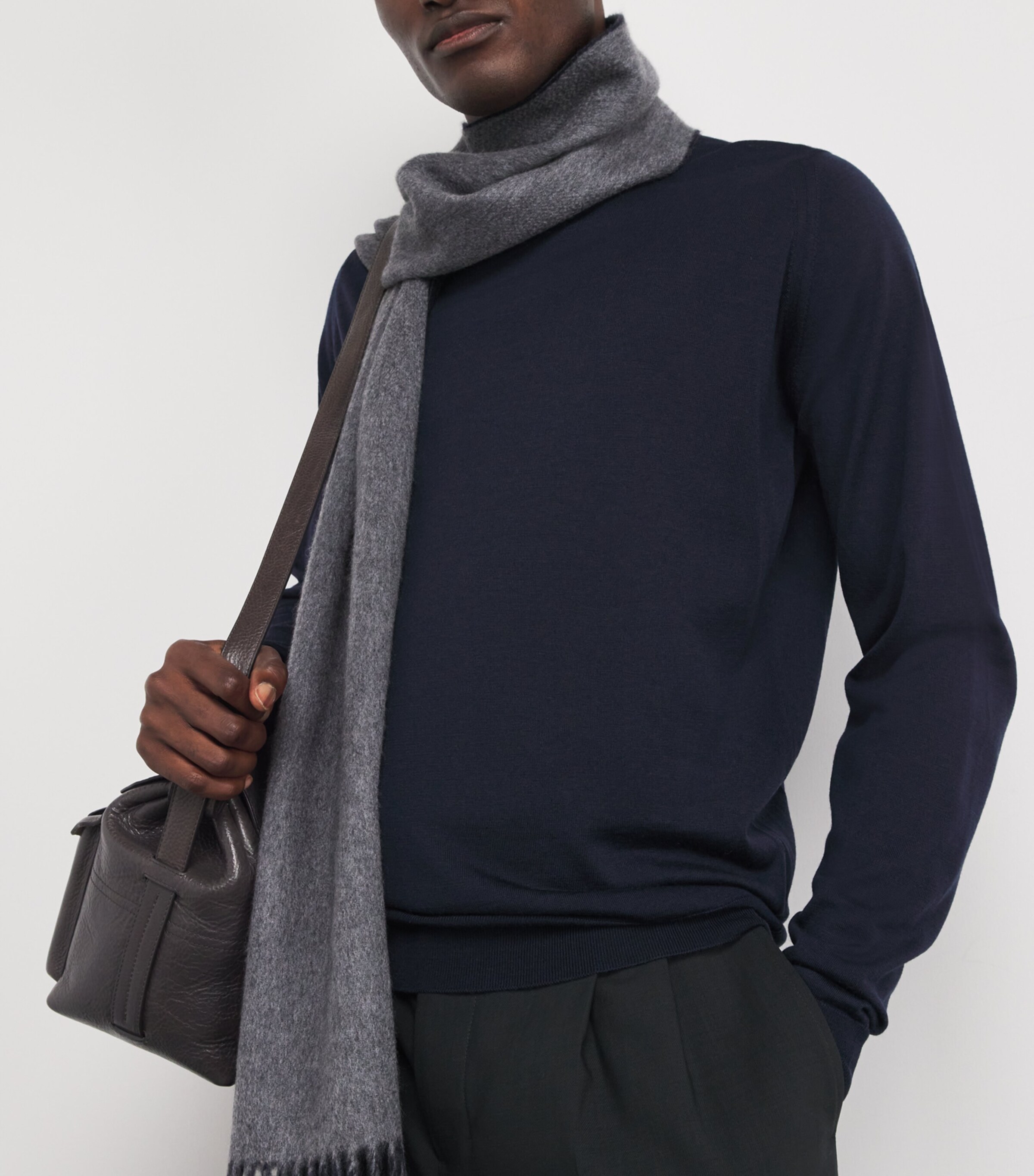 Merino Wool Harcourt Sweater MIDNIGHT Image 6