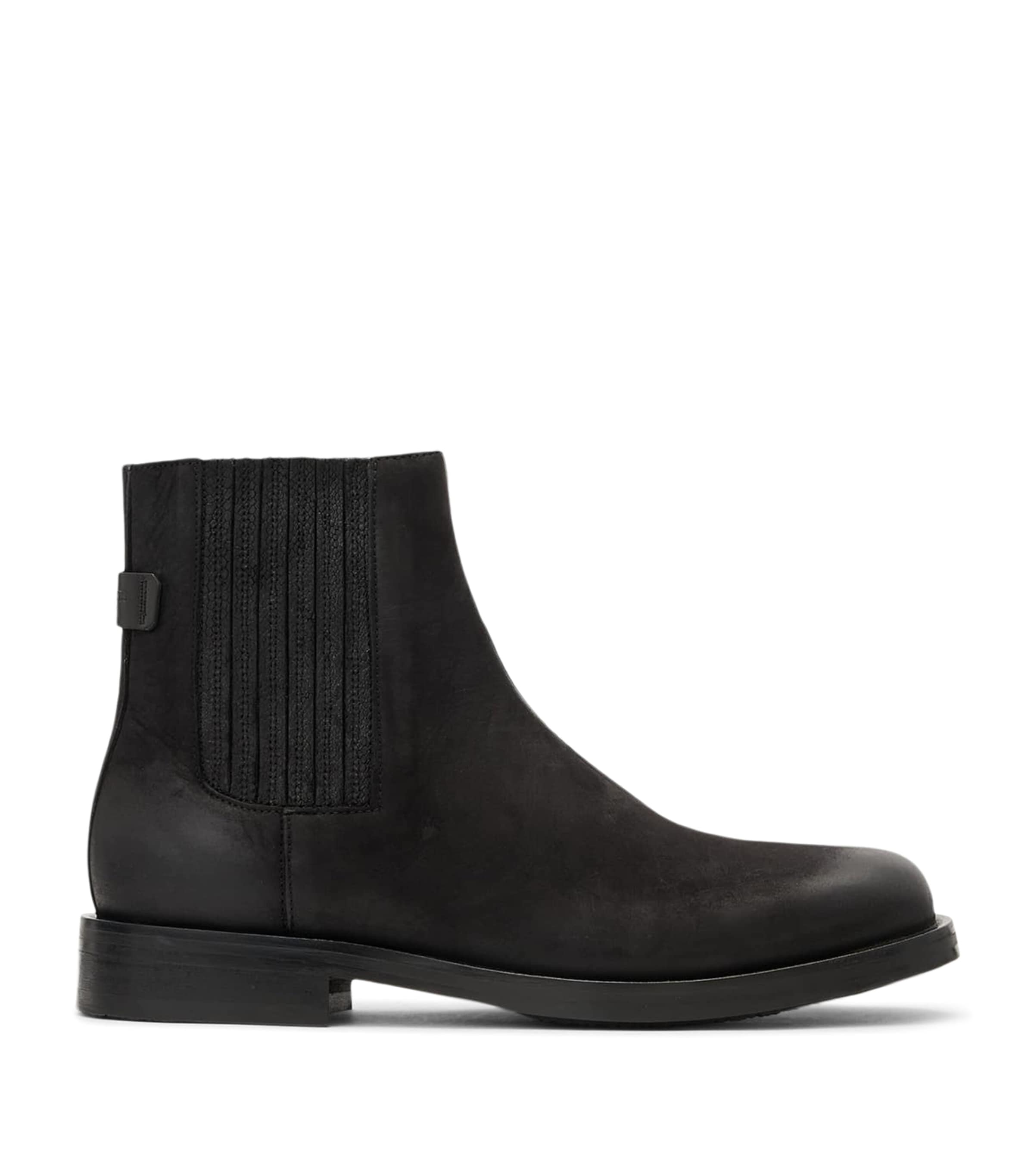 Allsaints Leather Bloom Chelsea Boots In Black