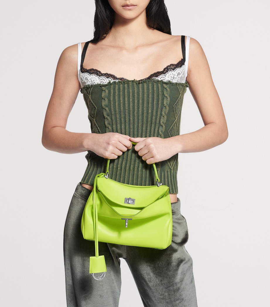 Mini Leather Rodeo Top-Handle Bag 3518 Image 2
