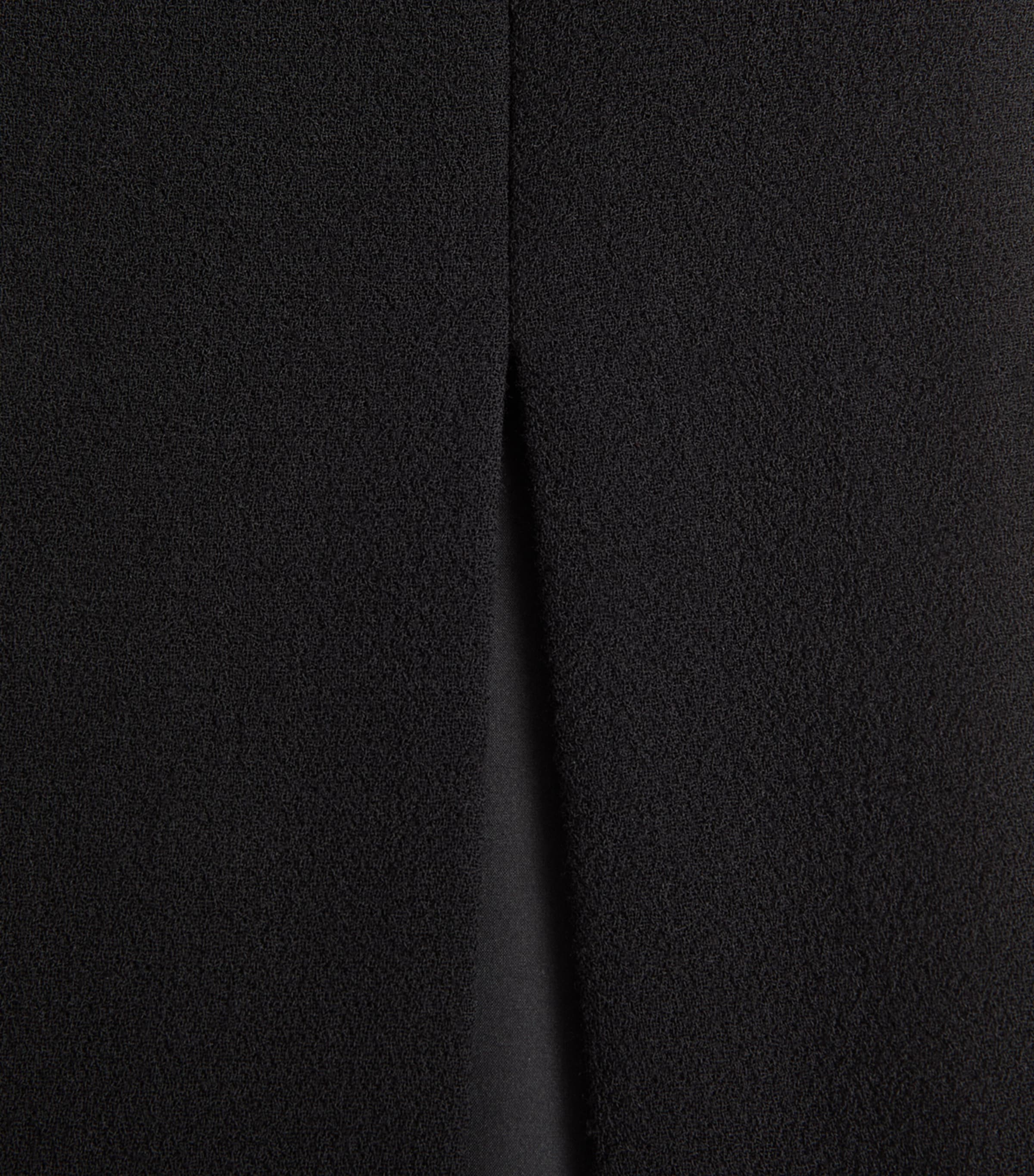 Virgin Wool Midi Skirt 0NO Image 4