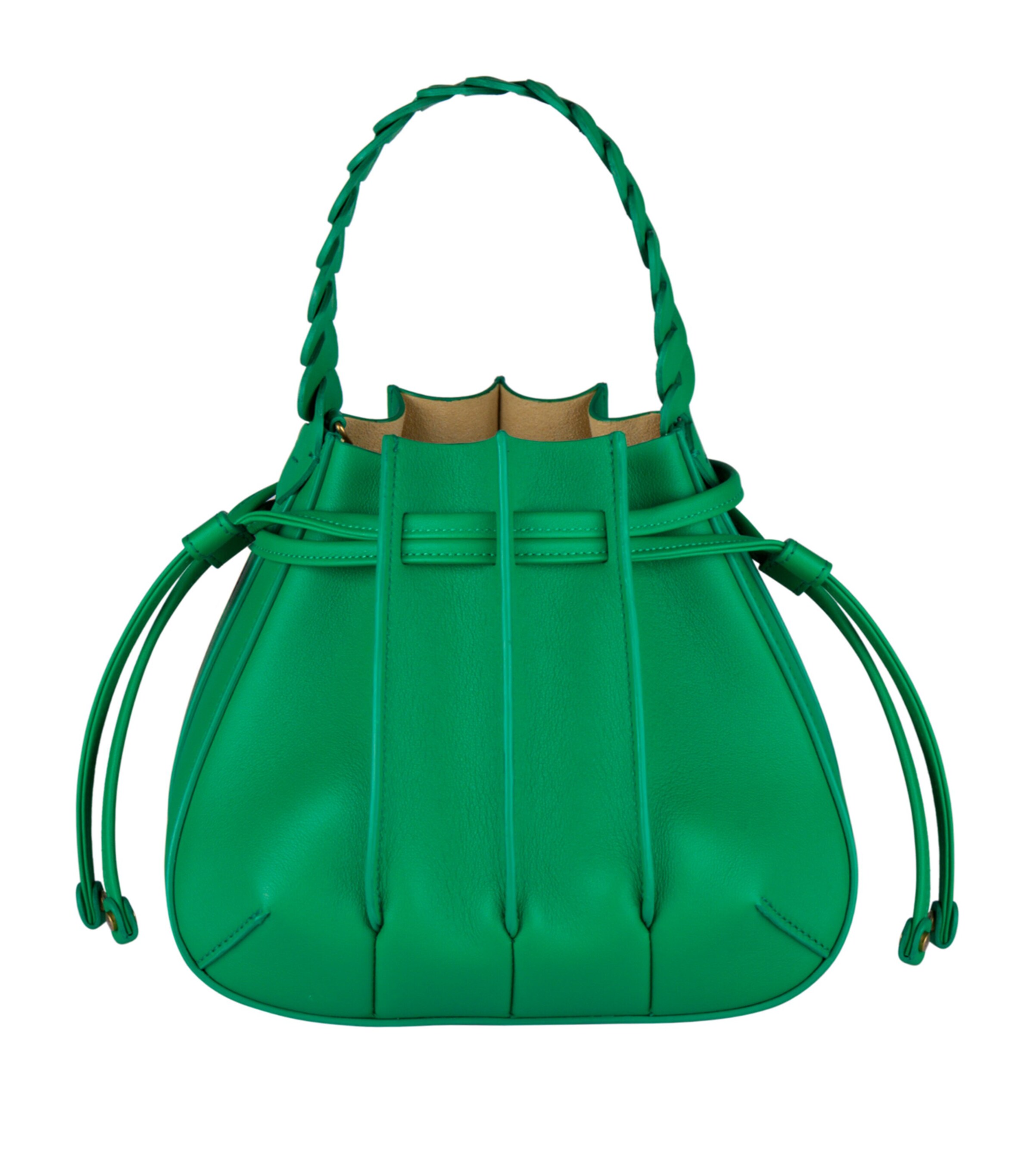 CHOPARD MINI LEATHER GEM BUCKET BAG 